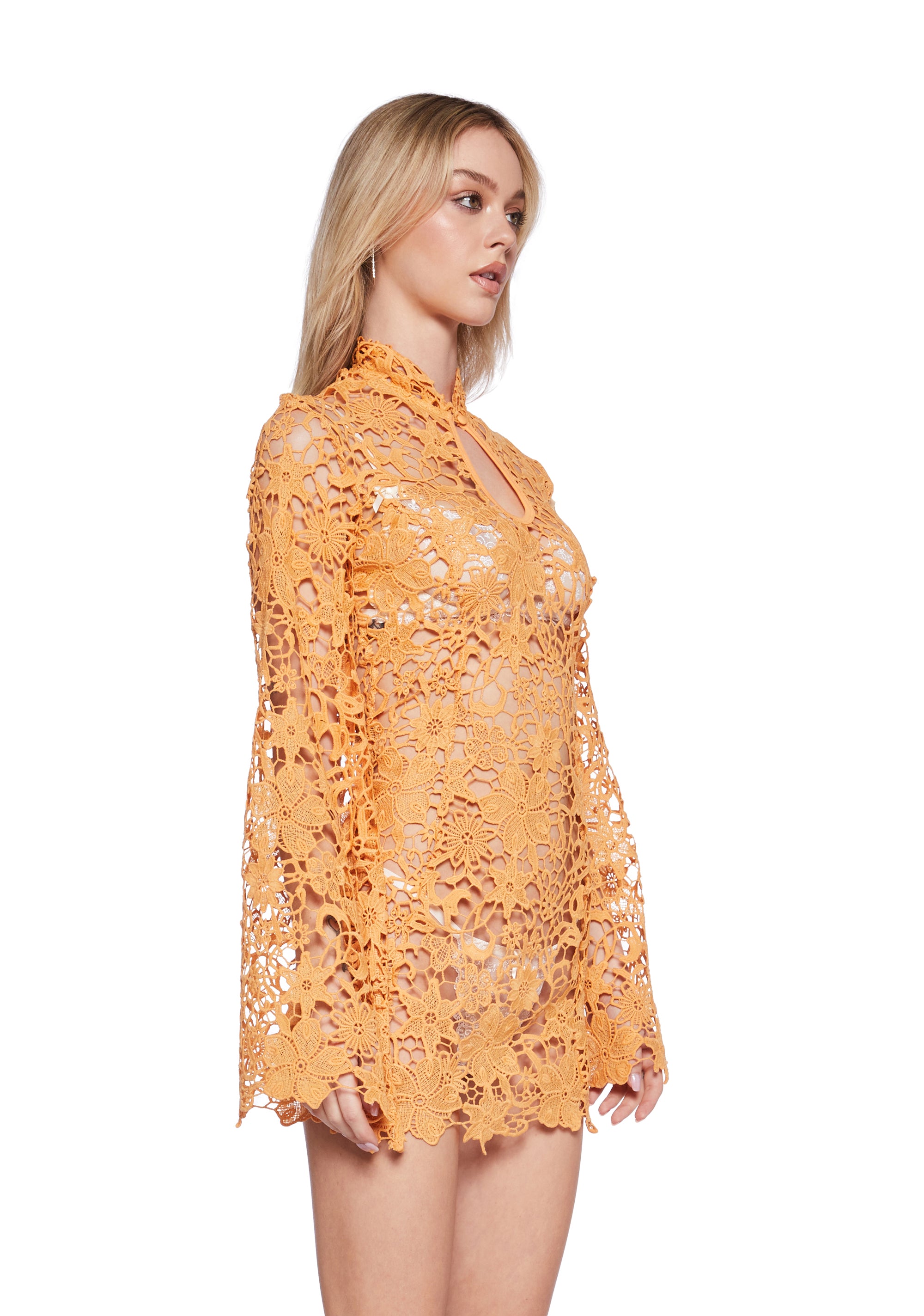 Sugar Thrillz Hippy Summer Of Love Festival Crochet Mini