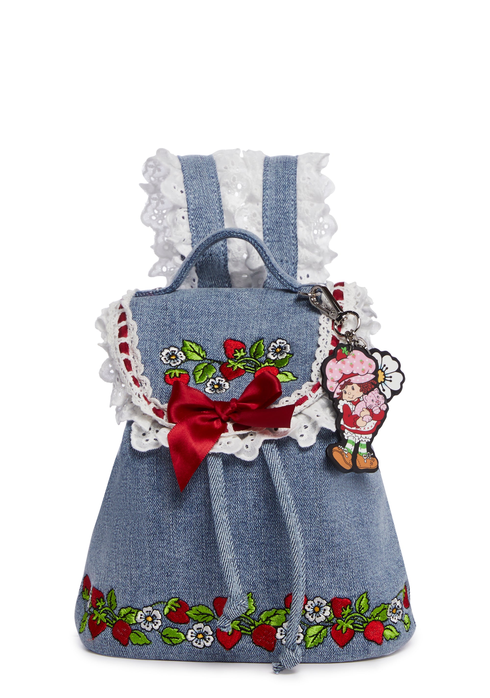 Dolls Kill x Strawberry Shortcake Chambray Denim Mini