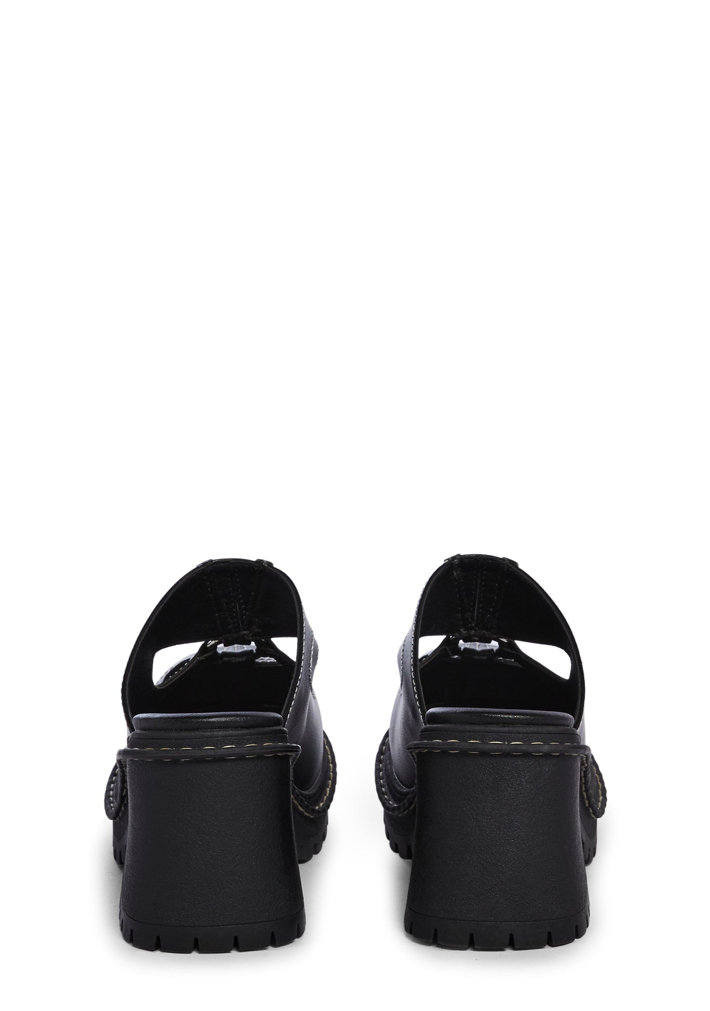 dELiA*s by Dolls Kill Platform Mules- Black