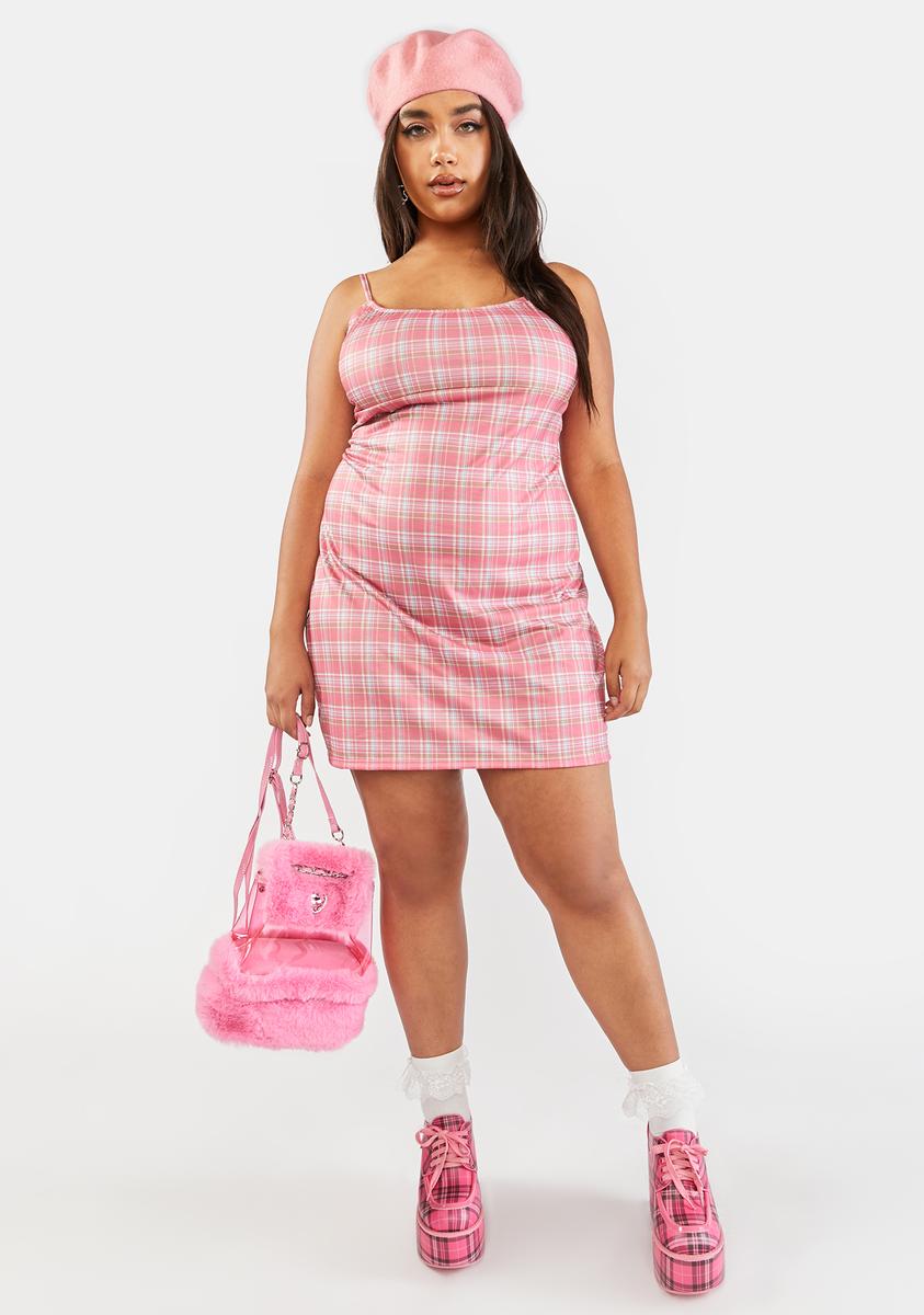 forever 21 pink plaid dress Carousell Baby Pink Dress Forever 21 Forever 21 Plaid Dress Shop