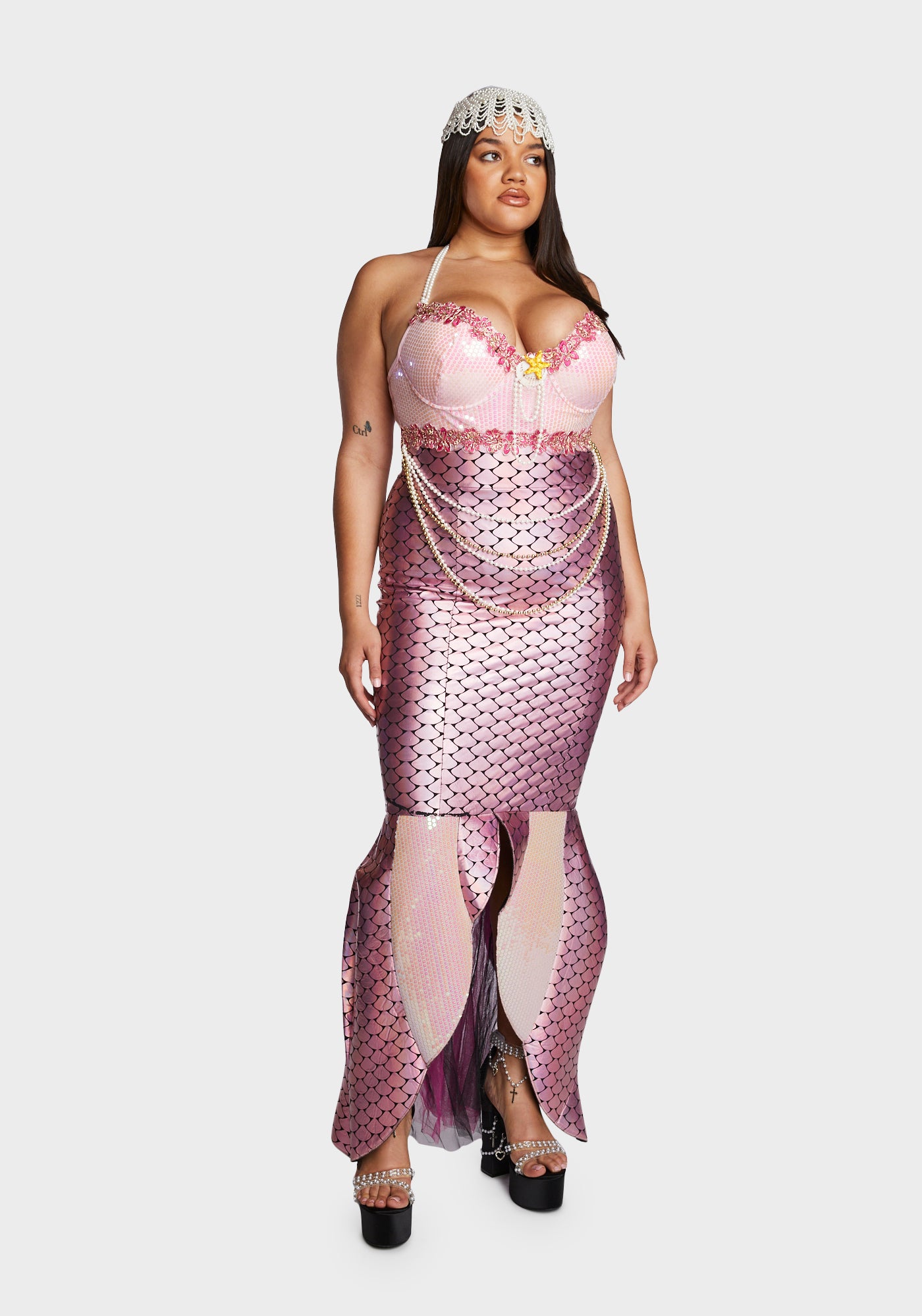 plus size mermaid dress costume Plus Size Under The Sea Mermaid Costume