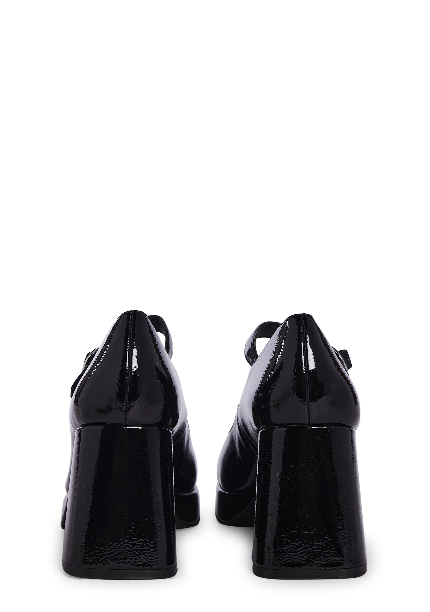 Steve Madden 90s Patent Platform Mary Janes Black Dolls Kill