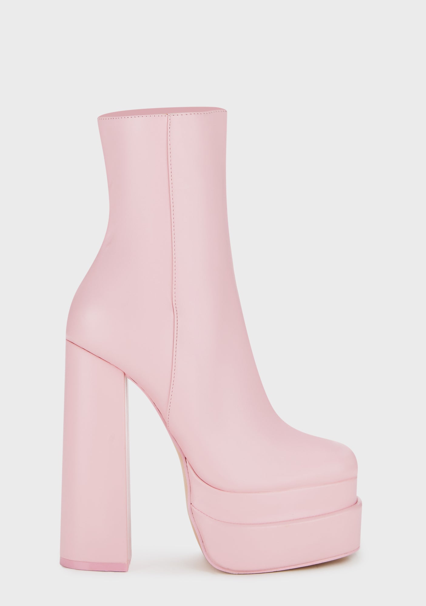 Supine Platform Ankle Boots - Pink – Dolls Kill