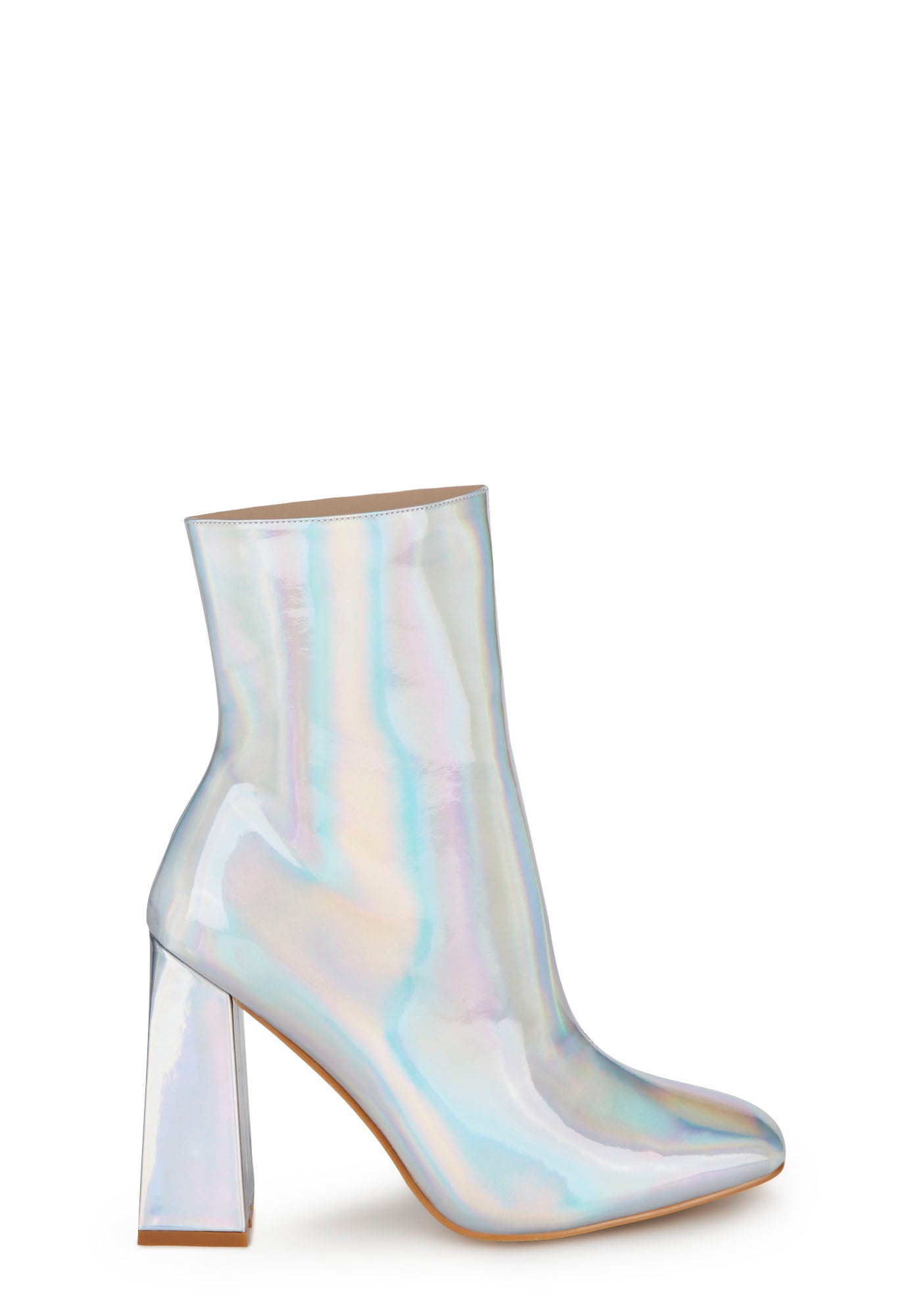 Ankle Boots- Silver – Dolls Kill