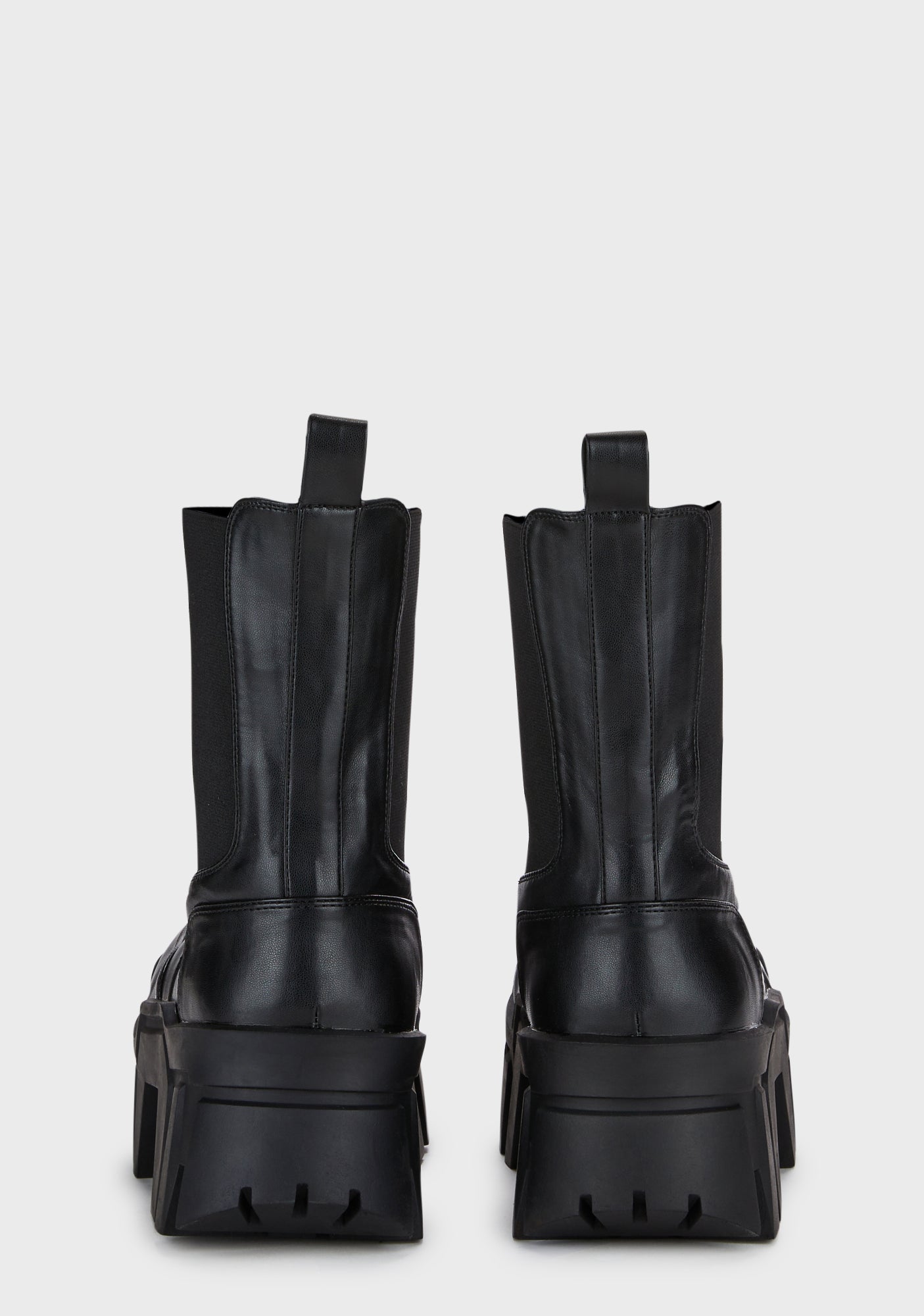 Azalea Wang Chunky Platform Chelsea Boots - Black – Dolls Kill