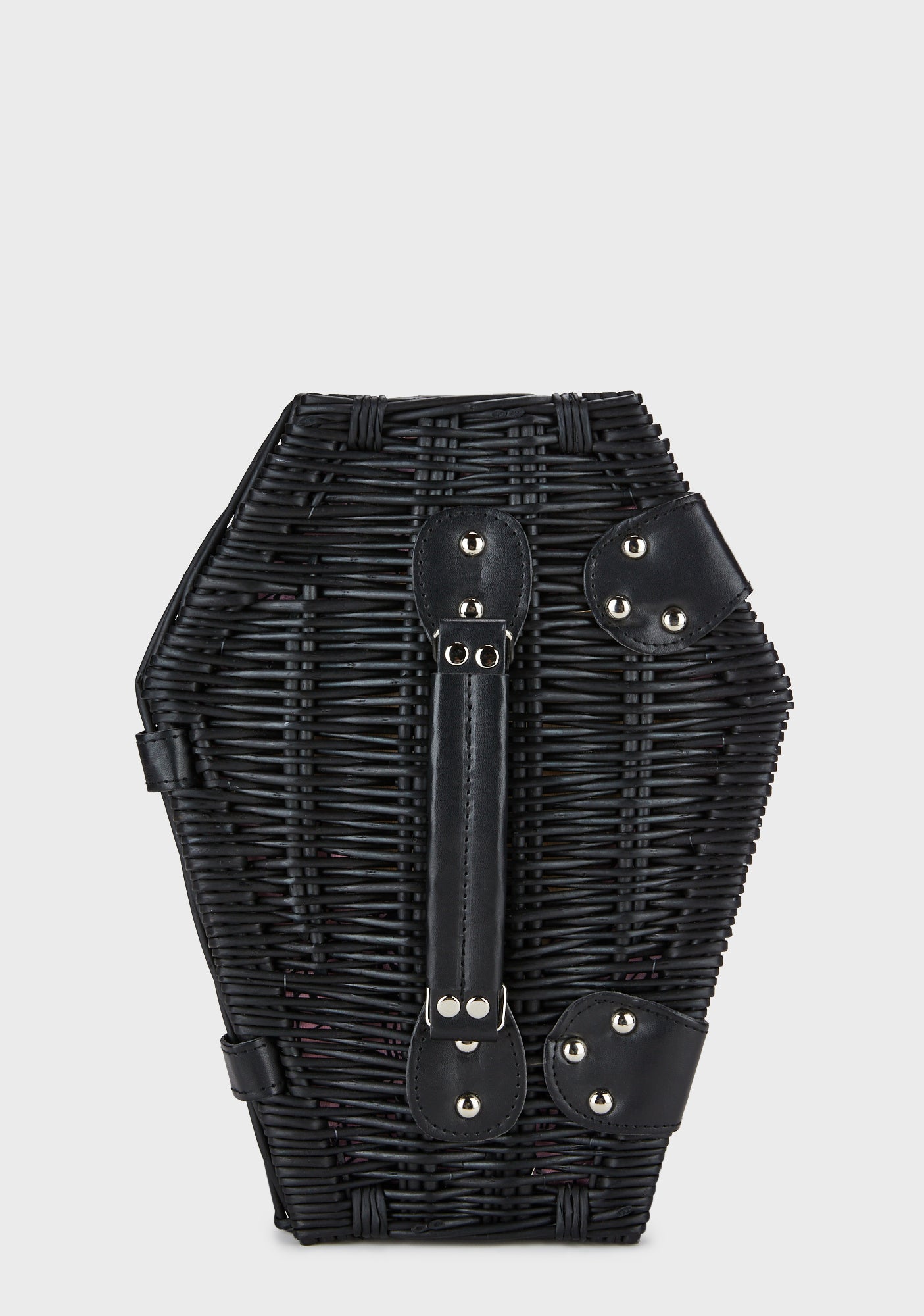 Widow Mini Coffin Shape Picnic Basket - Black – Dolls Kill Widow Mini Coffin Shape Picnic Basket - Black – Dolls Kill