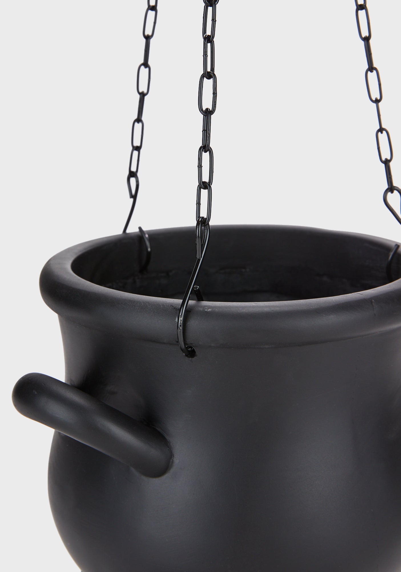 hanging cauldron planter Dolls Home Cauldron Hanging Planter