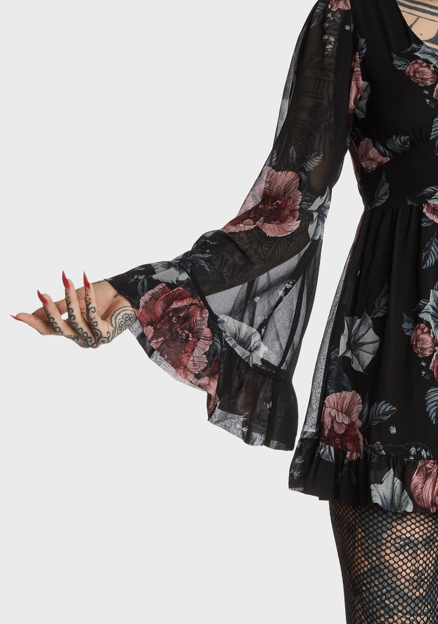 Dreams Unwind Bell Sleeve Dress