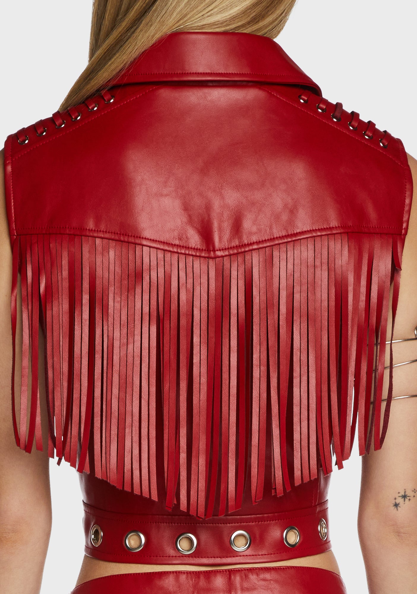 Vixen Vibes Fringe Vest Dolls Kill