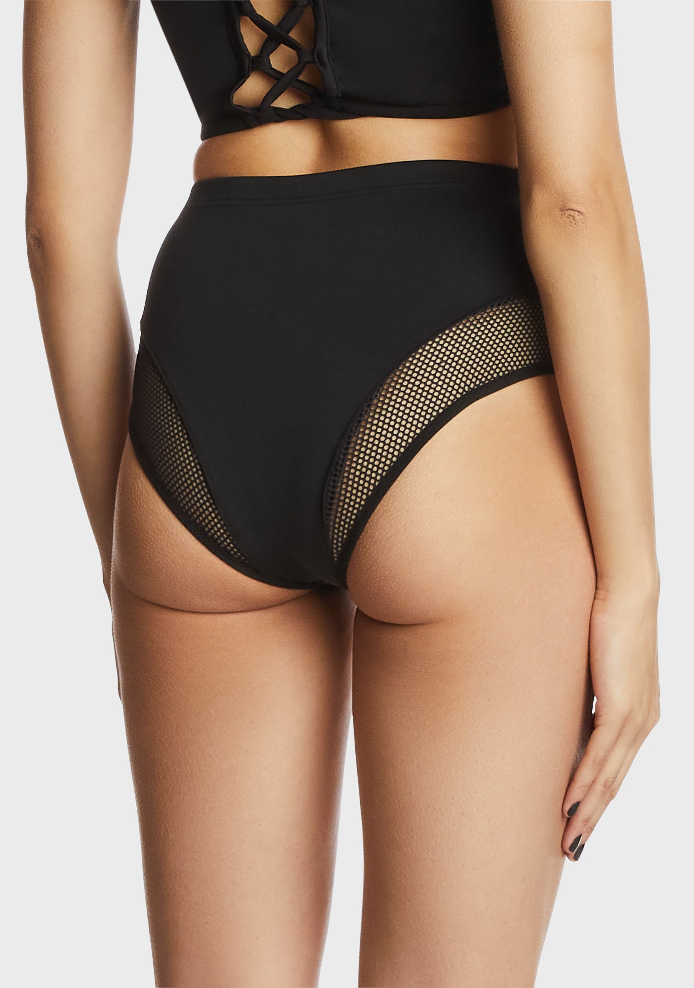 Fishnet bikini bottoms online