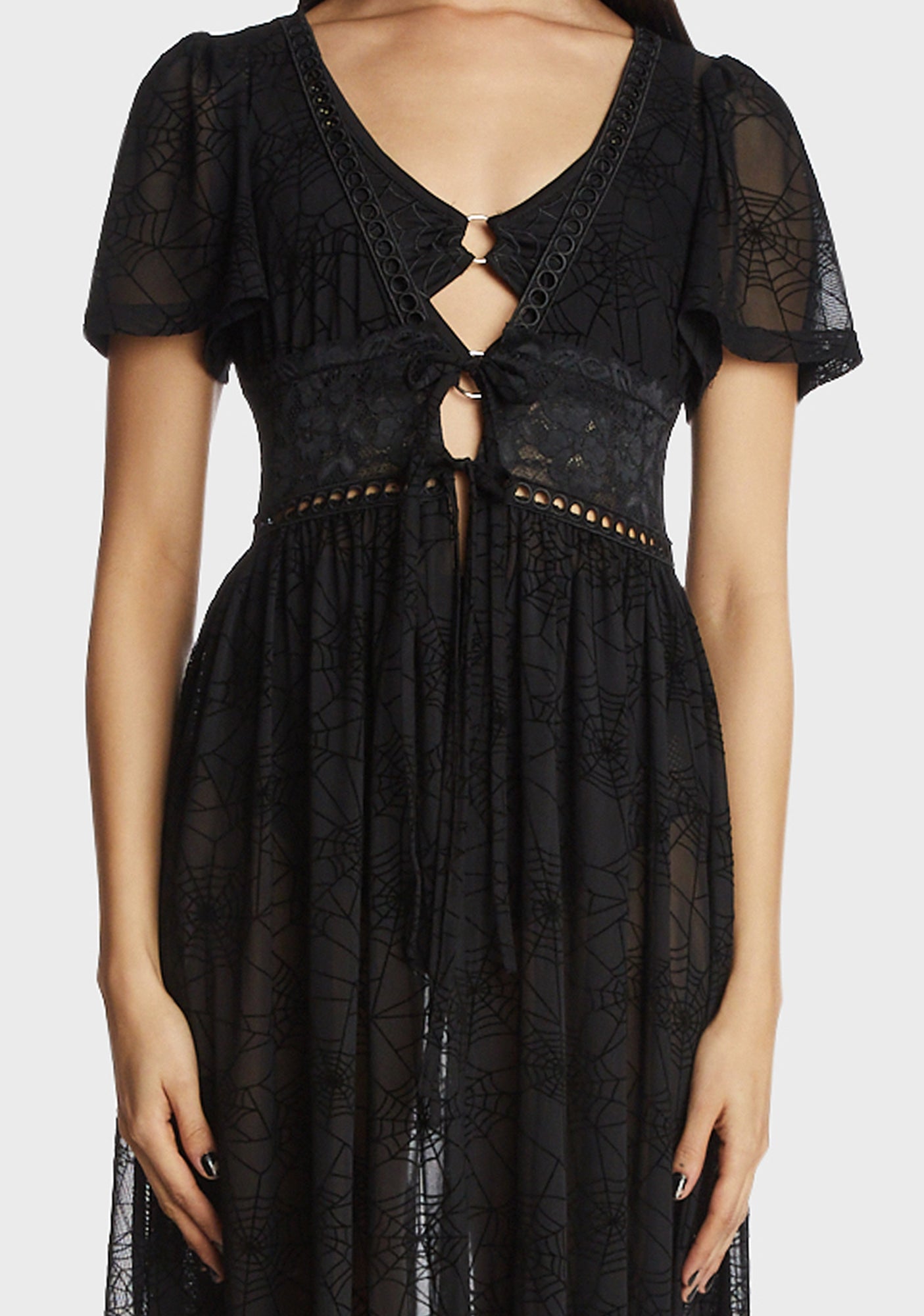 fountain metallic mini dress Midnight Metallic Mini Dress