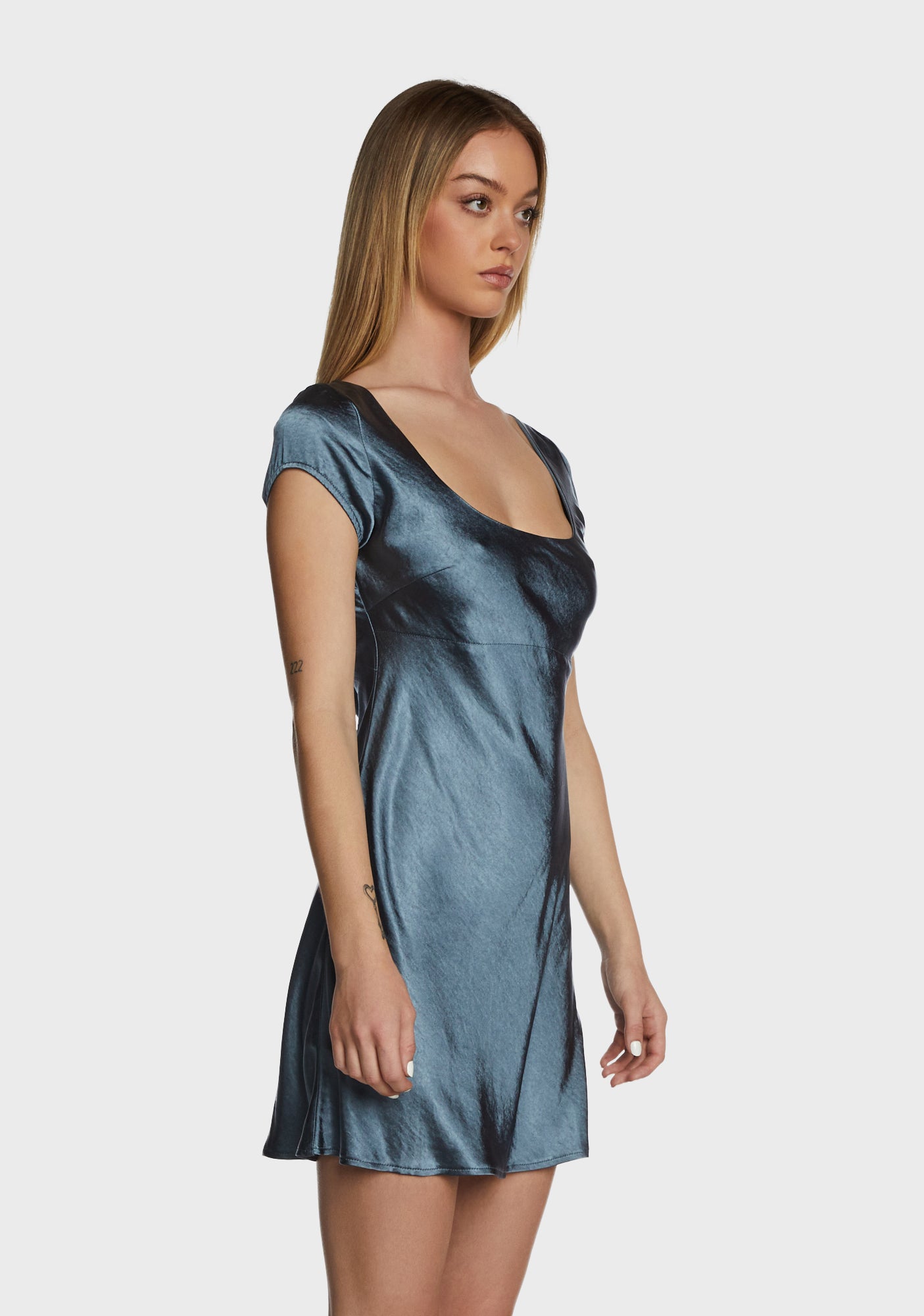 Motel Satin Mini Dress