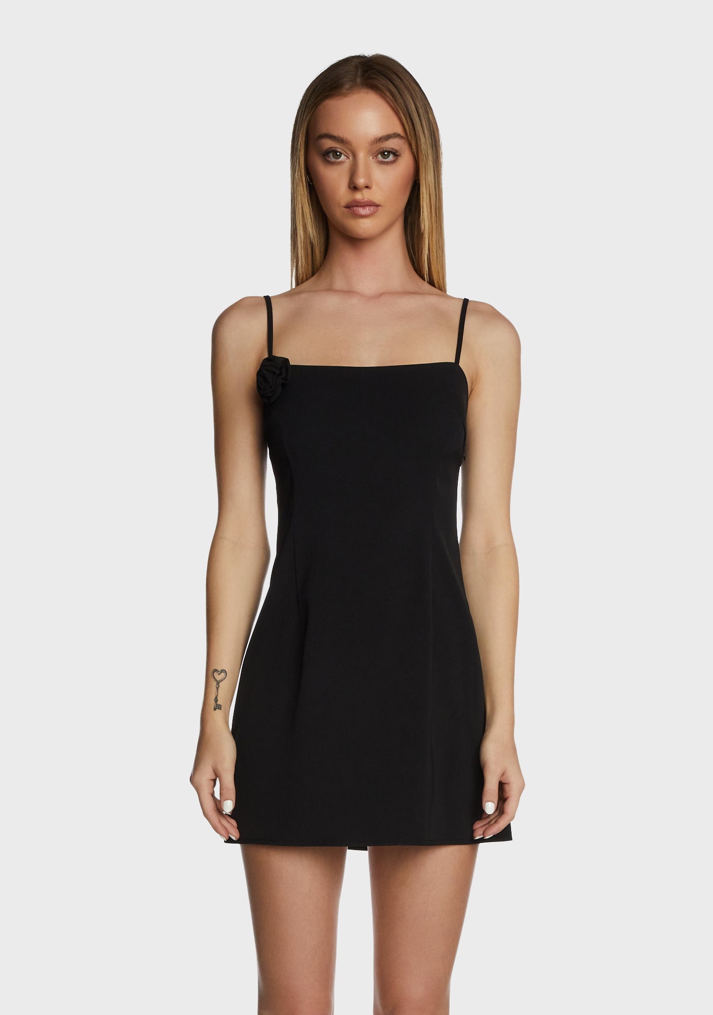 Motel Rosette Mini Slip Dress