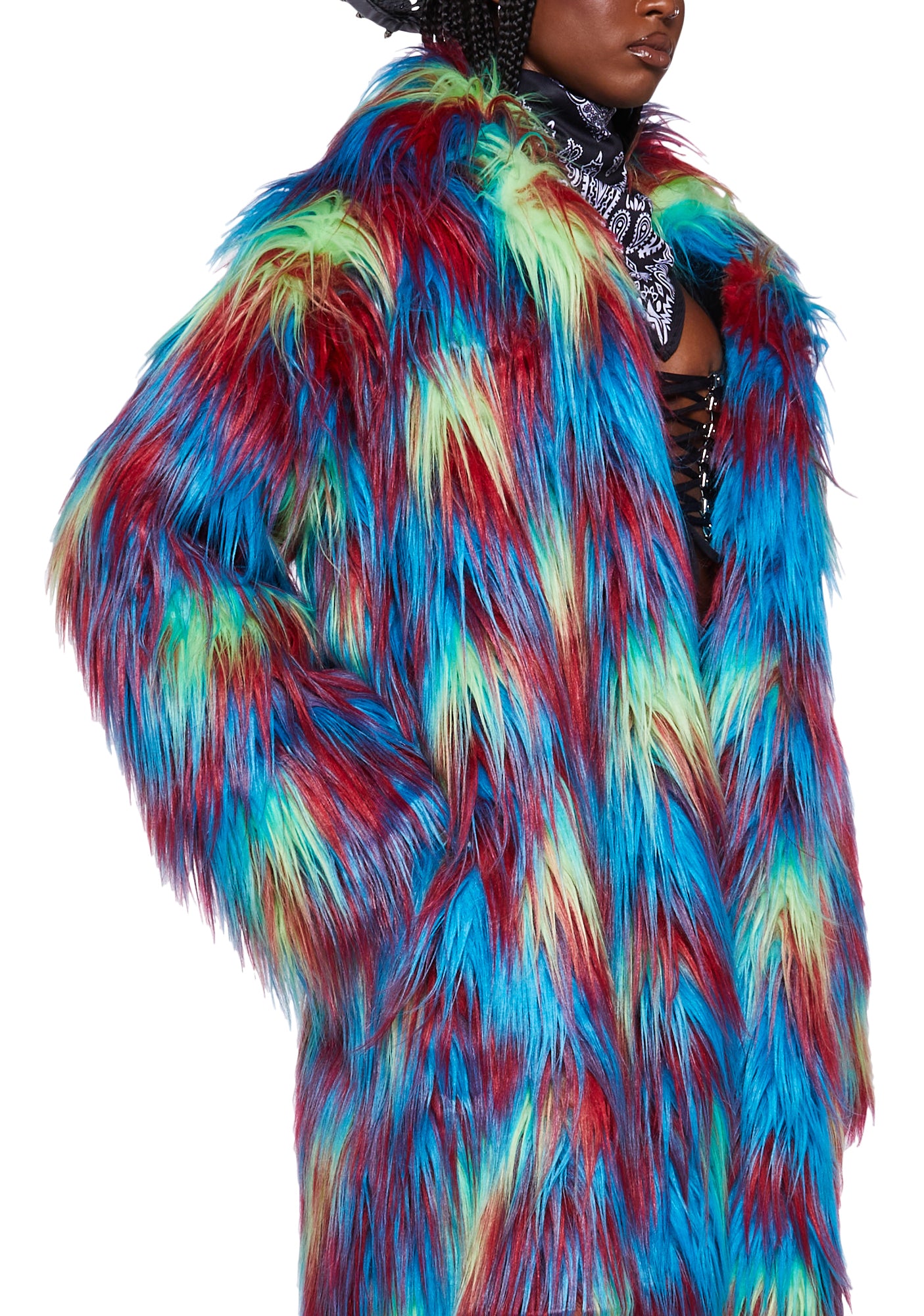Parrot Faux Fur Coat – Dolls