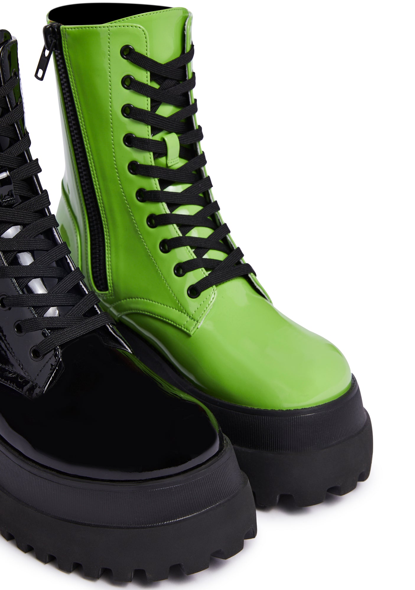 Dolls kill green boots shop
