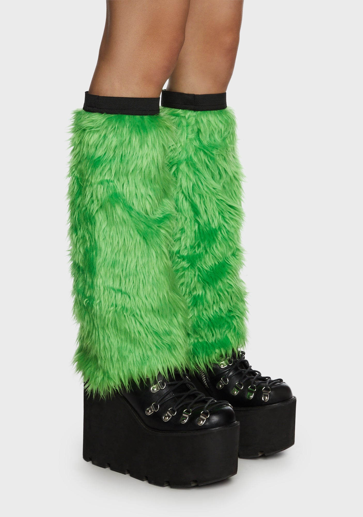 Fun Thrills Leg Warmers Green Dolls Kill