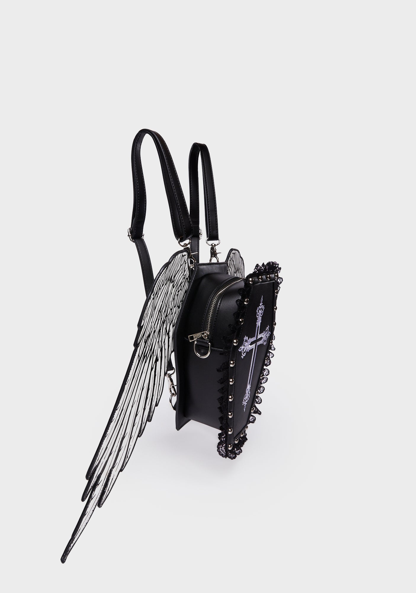 Heavenly Messenger Coffin Backpack Dolls Kill