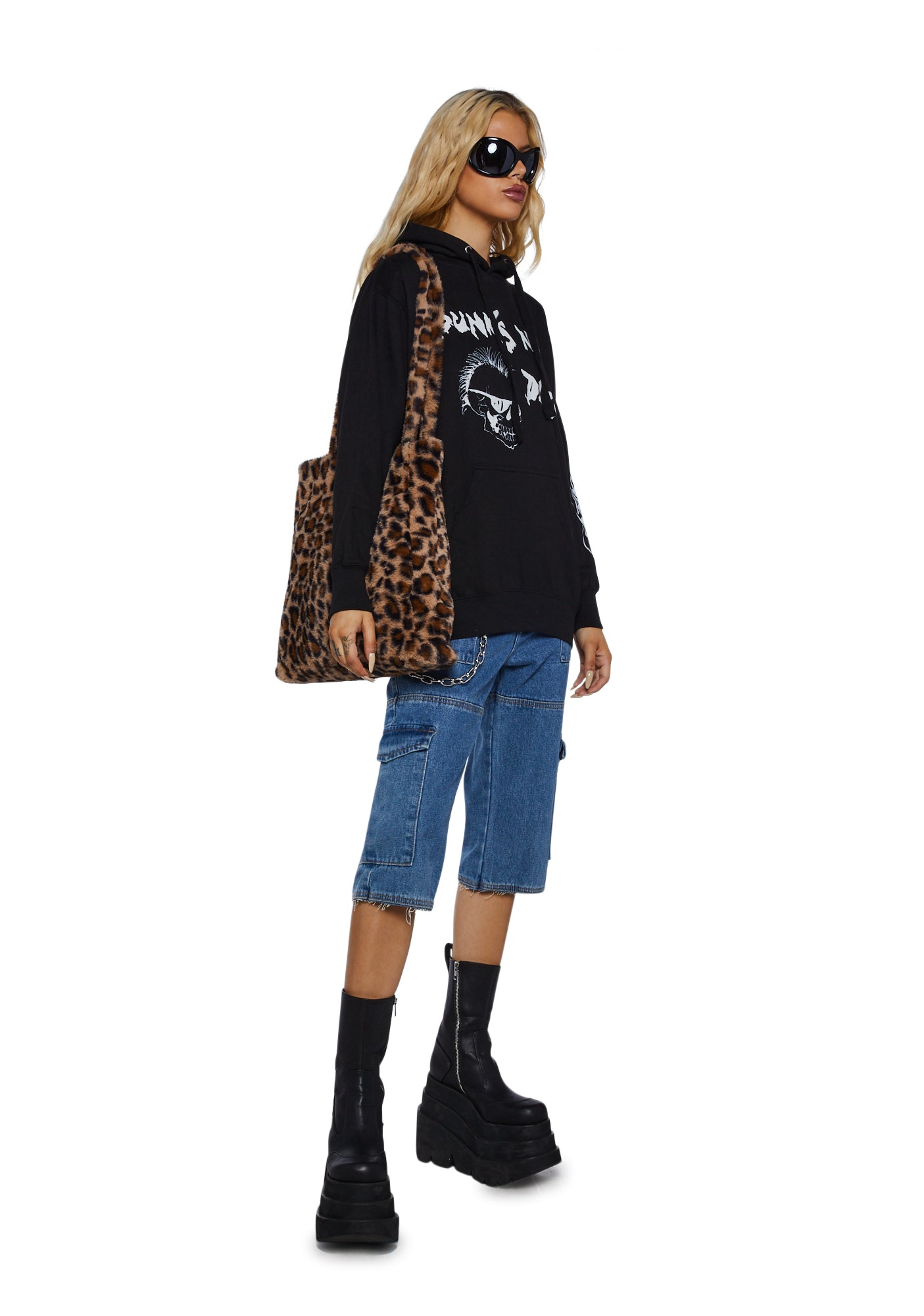 Ed hardy punks not dead hoodie clearance