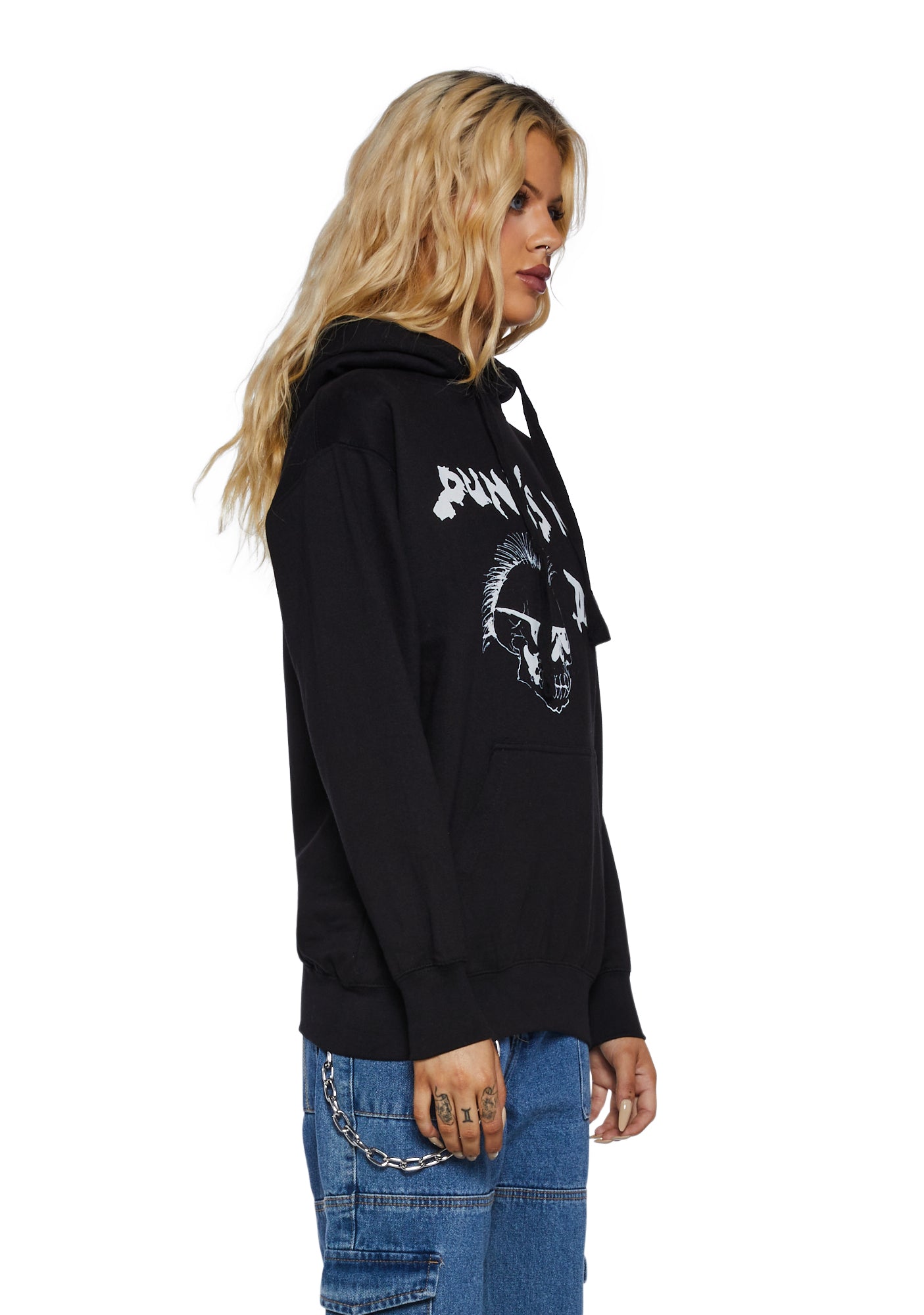 Ed hardy punks not dead hoodie new arrivals