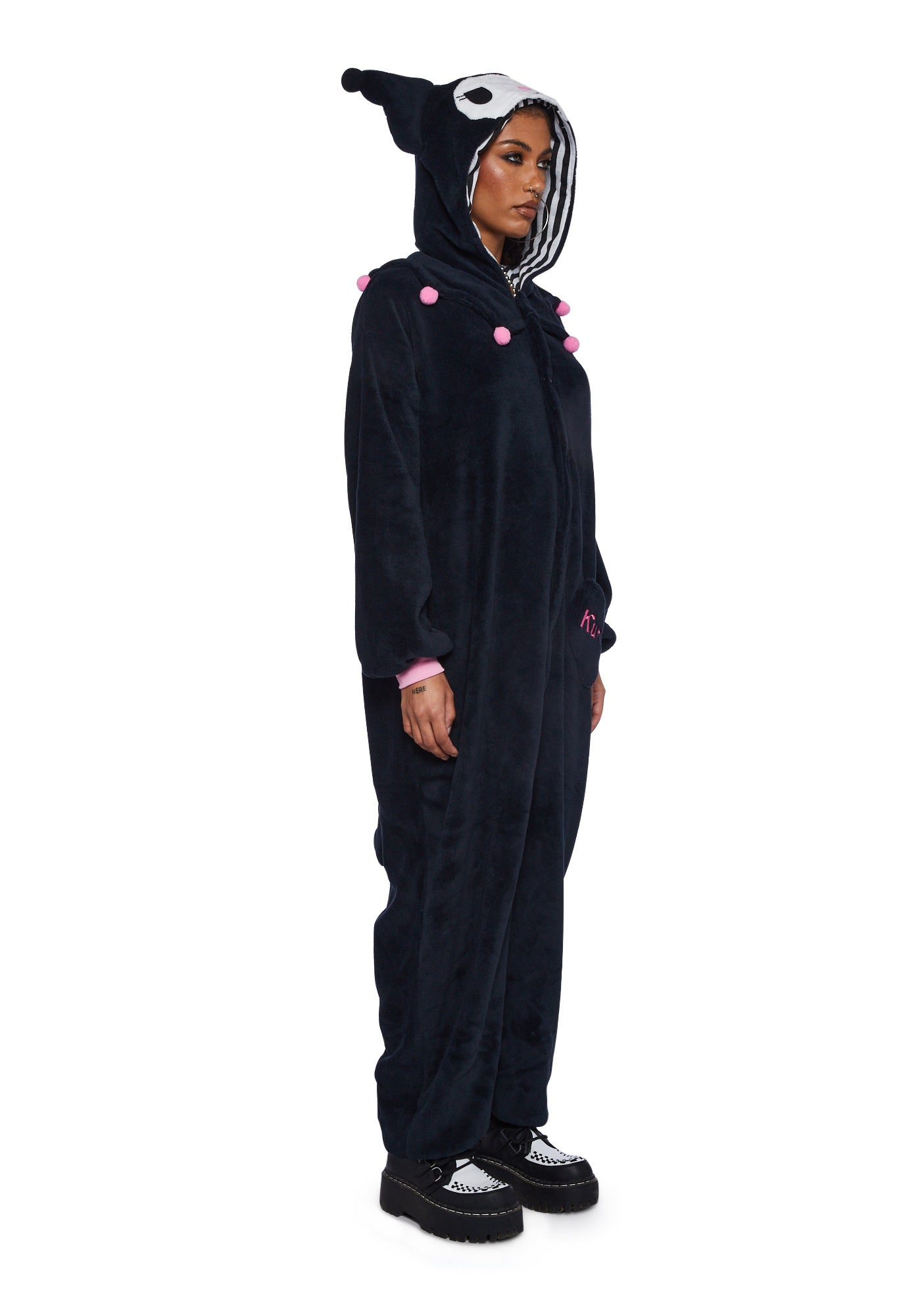  SAZAC Stitch Kigurumi - Onesie Jumpsuit Halloween Costume :  Clothing, Shoes & Jewelry