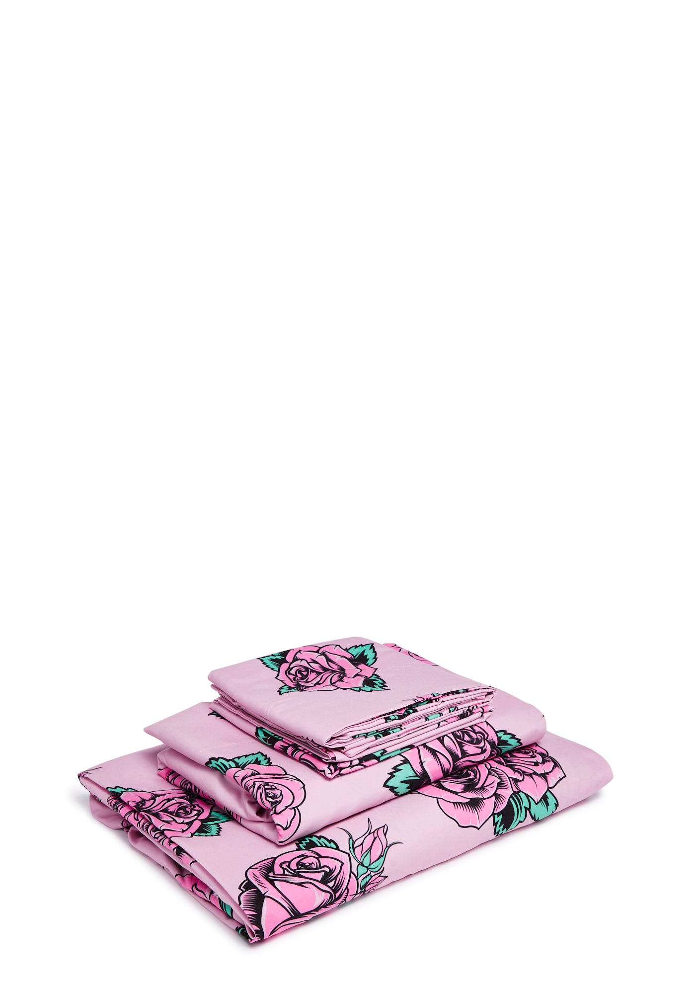 dolls-home-floral-print-sheet-set-pink-dolls-kill