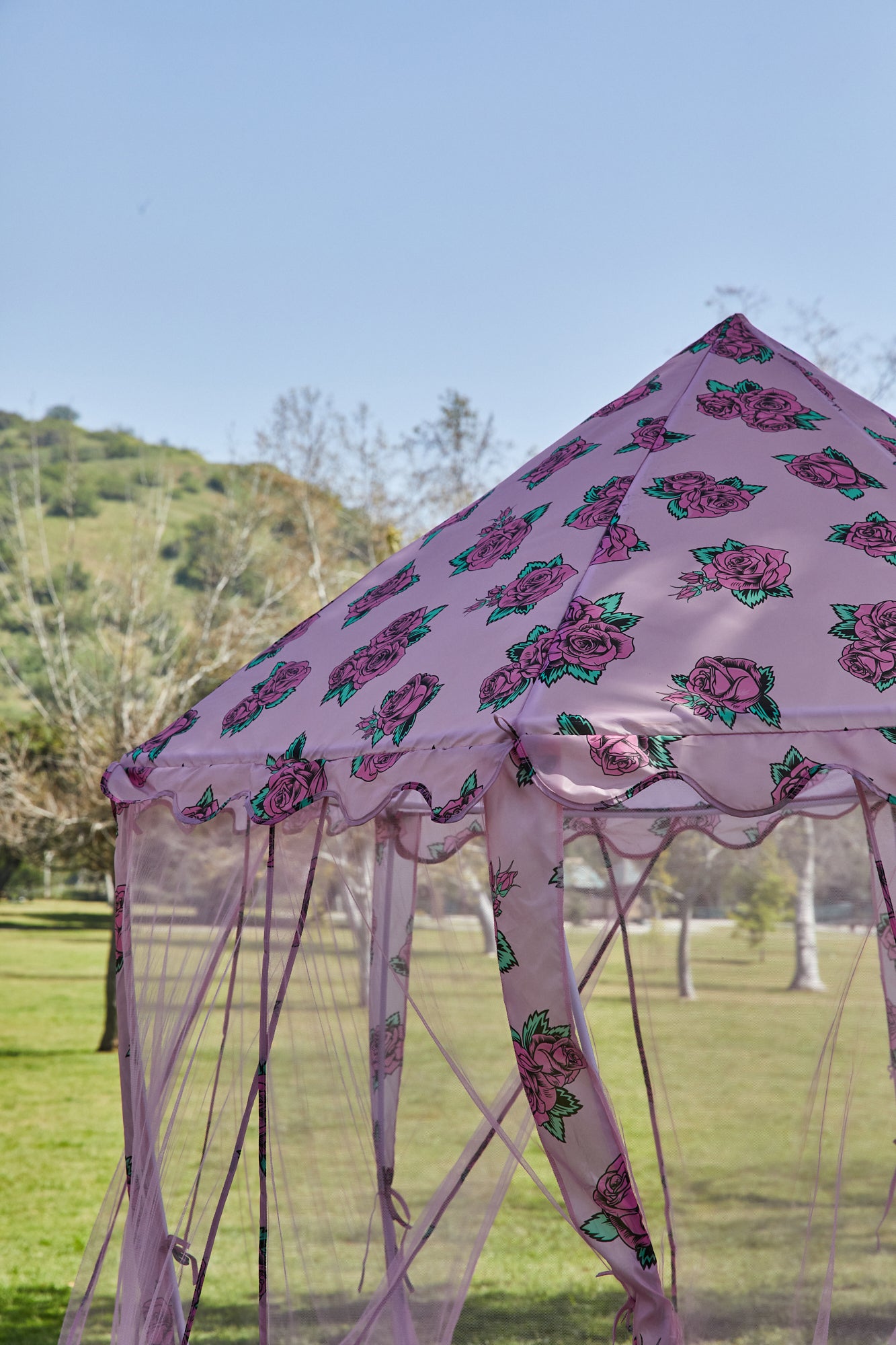 Dolls Home Rose Print Pop Up Tent