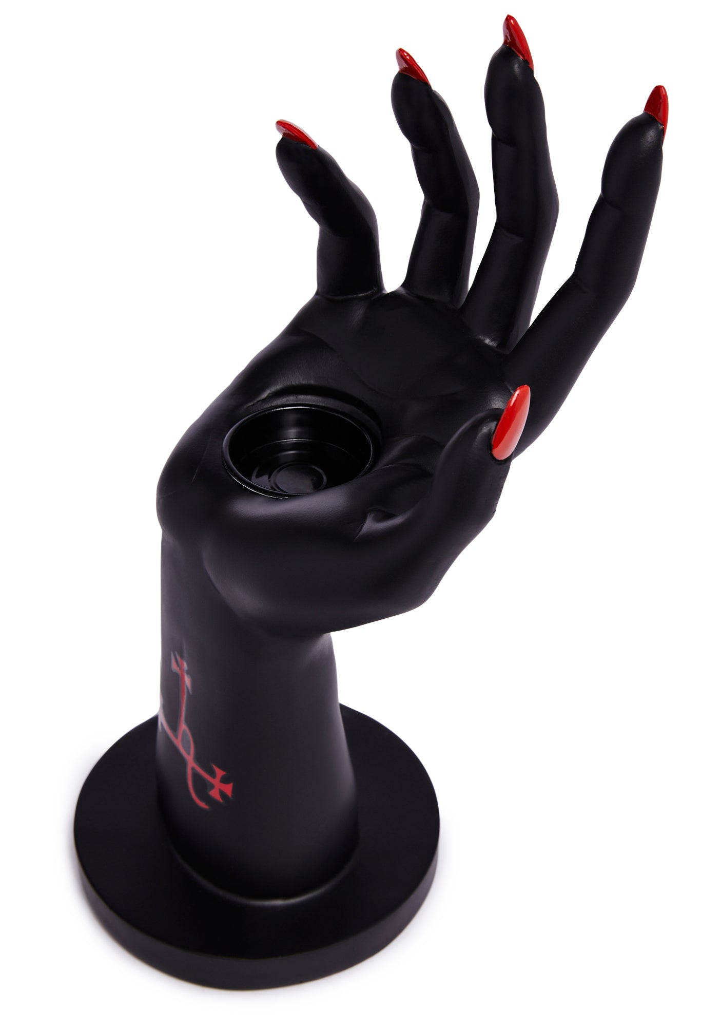 Dollskill Hand Candle Holder Black Dolls Kill