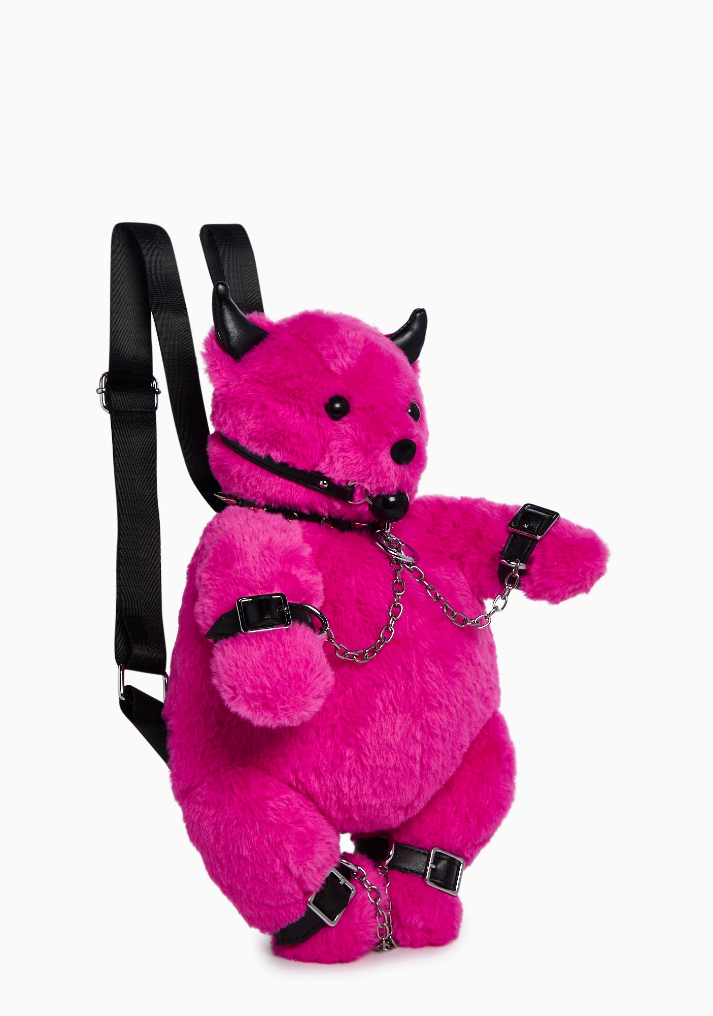 Good To Be Bad Teddy Backpack - Pink
