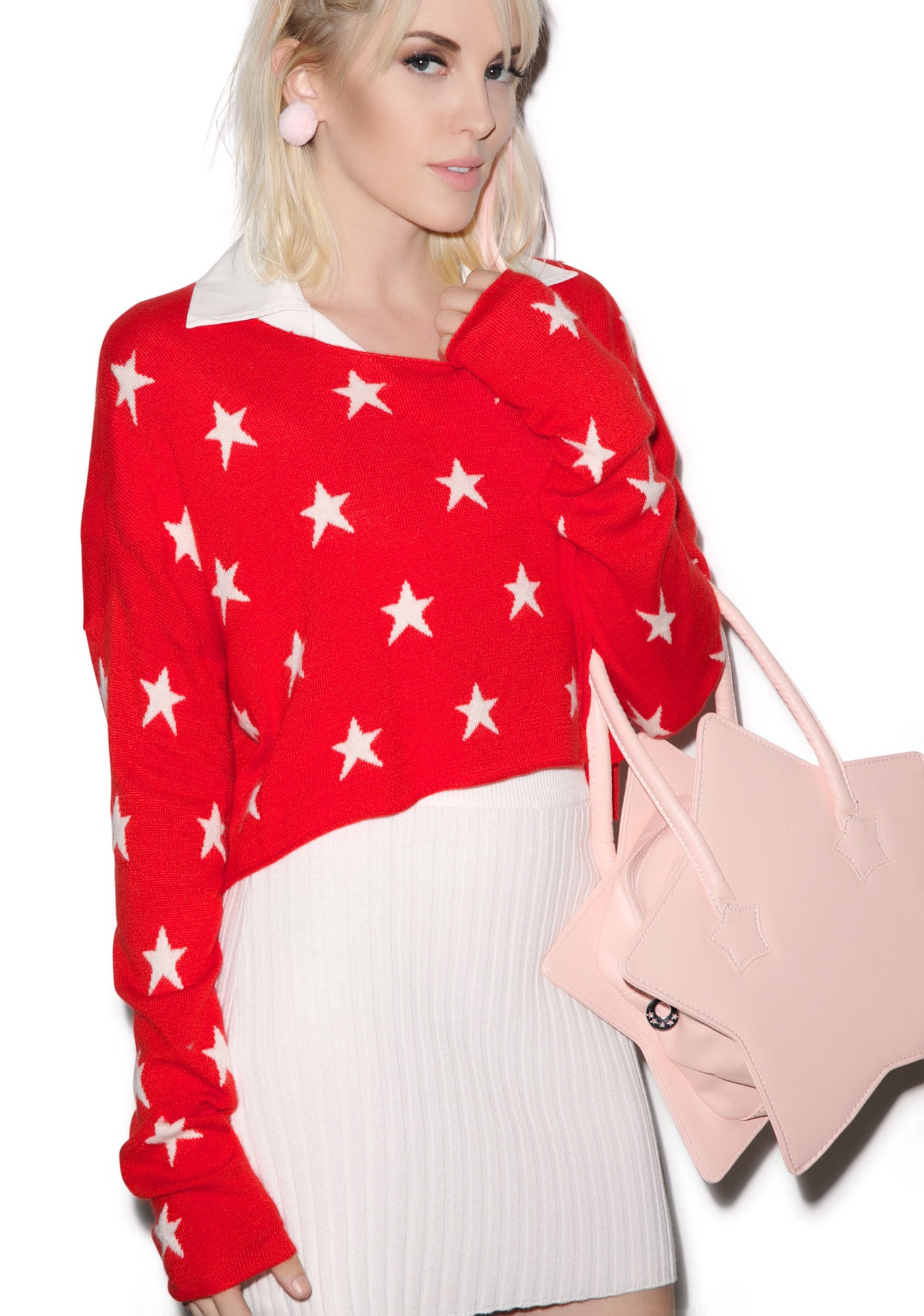 Starlight Cropped Billy Sweater – Dolls Kill