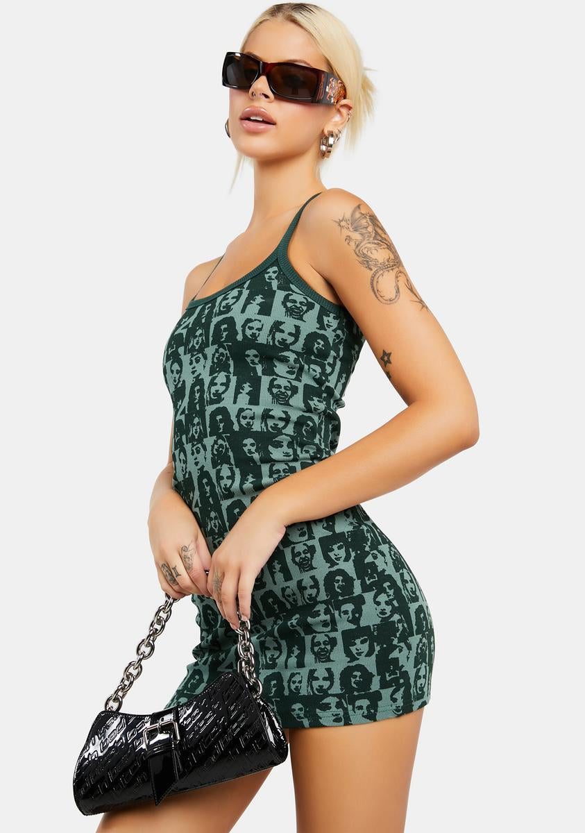edikted green dress Rowe Plunging Halter Ring Mini 5% Spandex. Edikted Women's Fiora One Shoulder