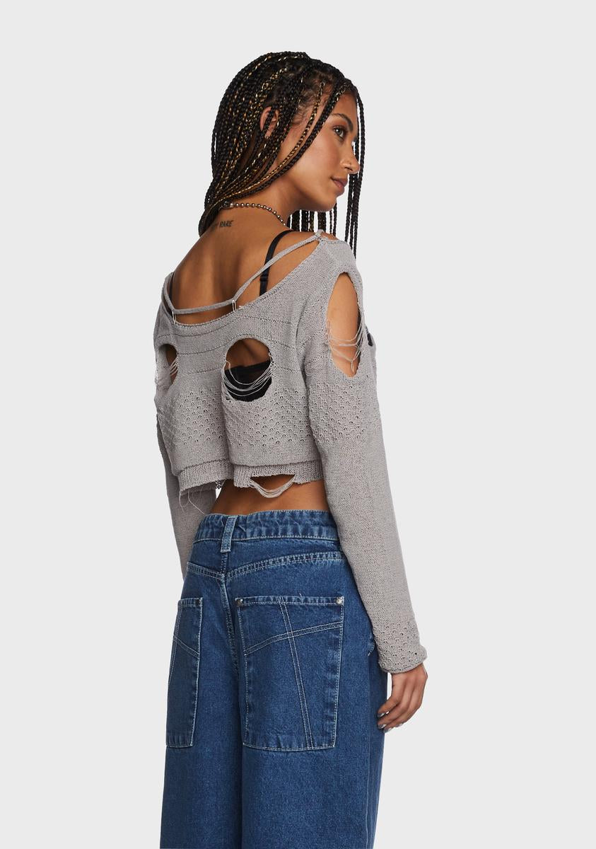 shattered backboard sweater