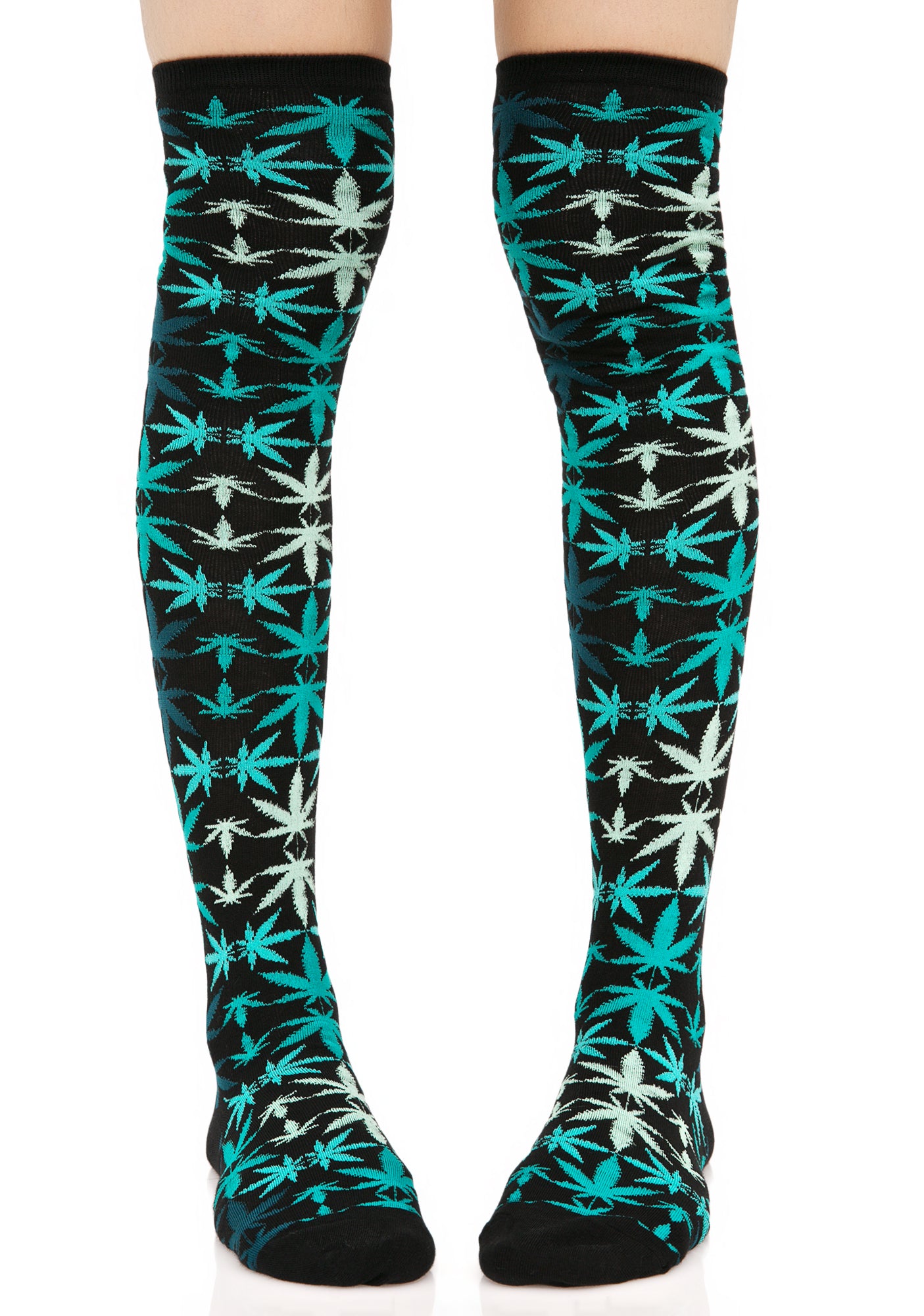 Plantlife Kaleidoscope Knee Sock – Dolls Kill