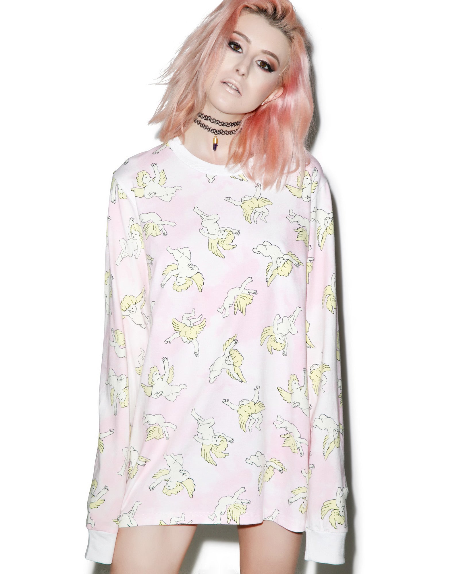 Risen Sky Long Sleeve Tee – Dolls Kill