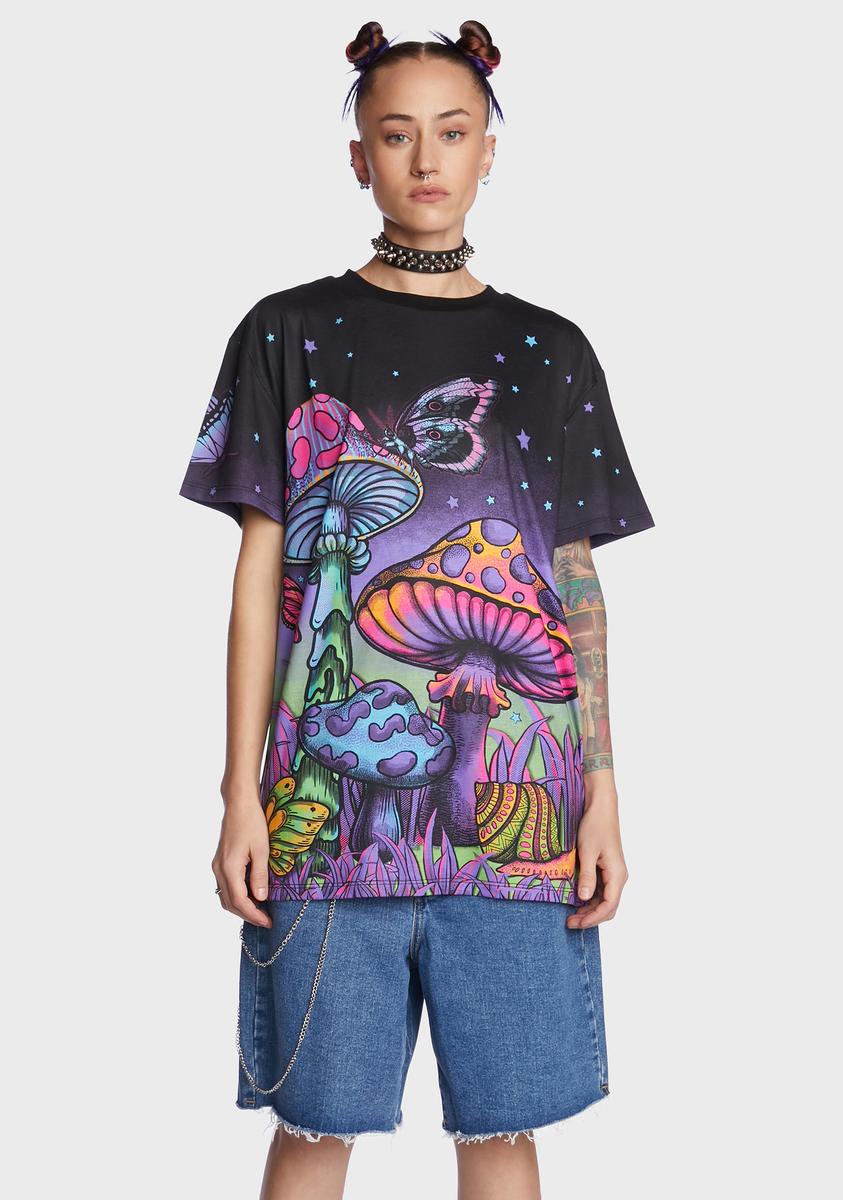 Step Into The Dark Oversized Tee Current Mood,New Products : American Fashion Style Bags On Sale