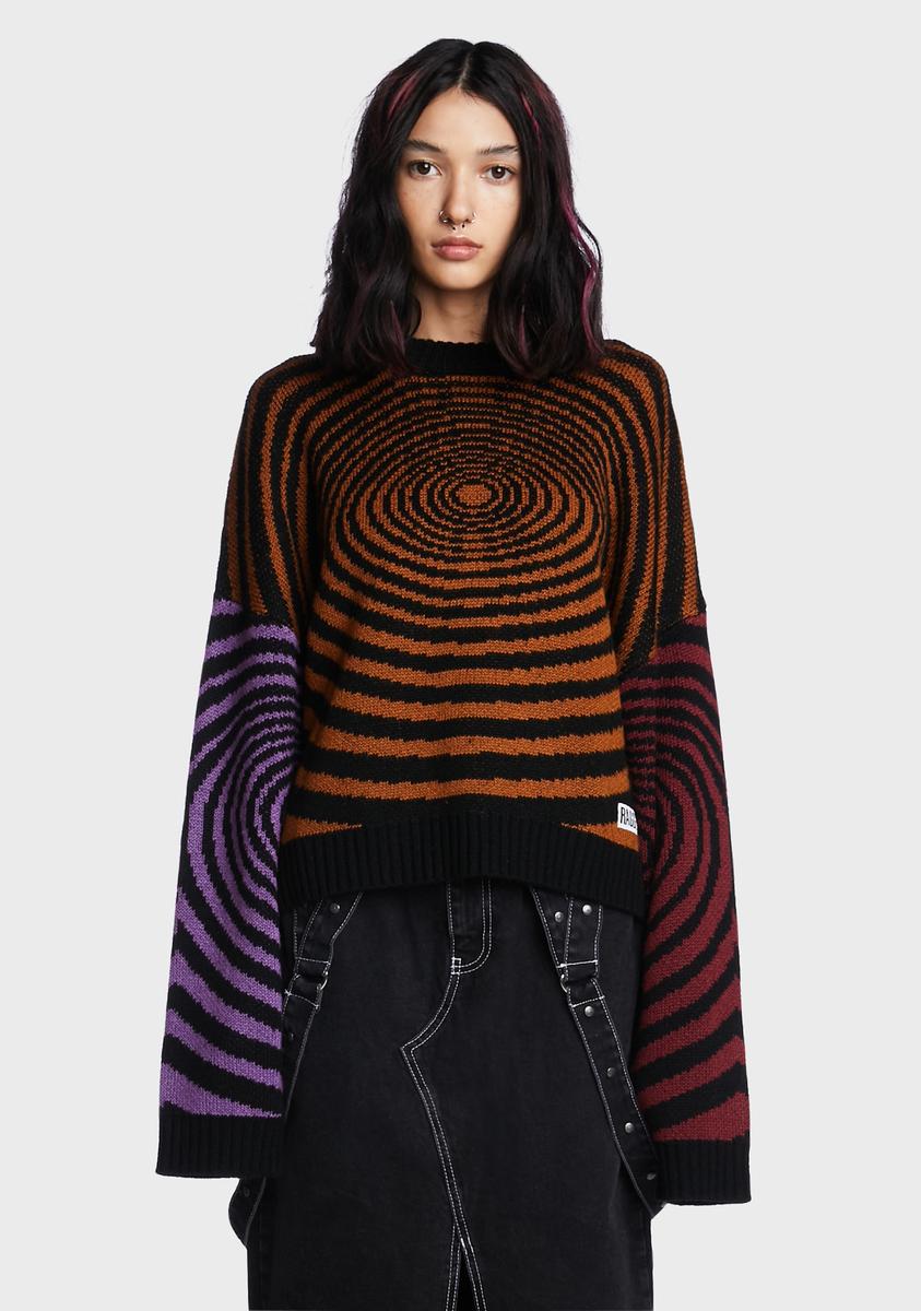 Trance Knit Sweater The Ragged Priest,New Products : American Fashion Style Bags On Sale Trance Knit Sweater The Ragged Priest,New Products : American Fashion Style Bags On Sale