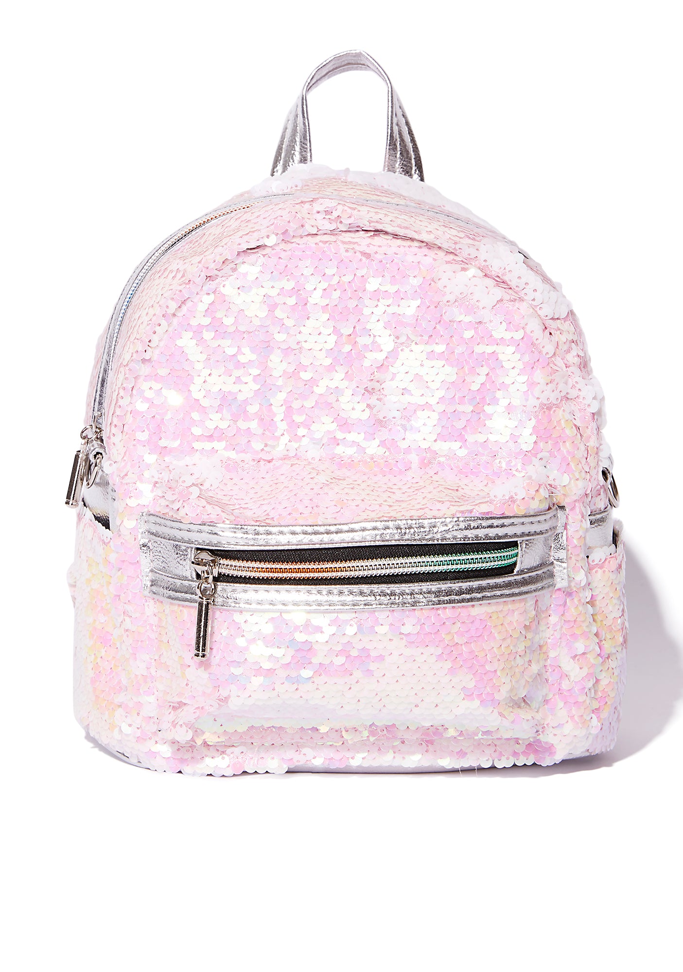 Iridescent Sequin Mini Backpack – Dolls Kill