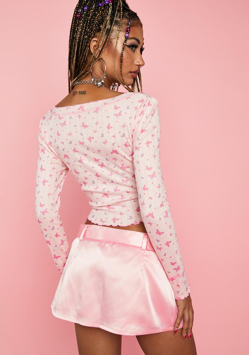 Timeless Favorite Chiffon Maxi Skirt in Pink - Retro, Indie and Unique  Fashion