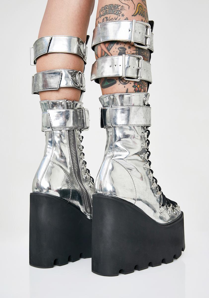 Current Mood Vegan Leather Ankle Boots With Back Zip