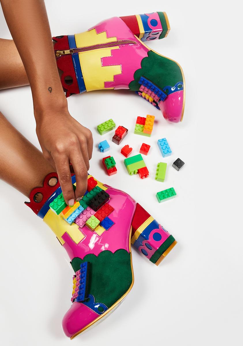 Building Love Ankle Boots Irregular Choice,All Products : American Fashion Style Bags On Sale