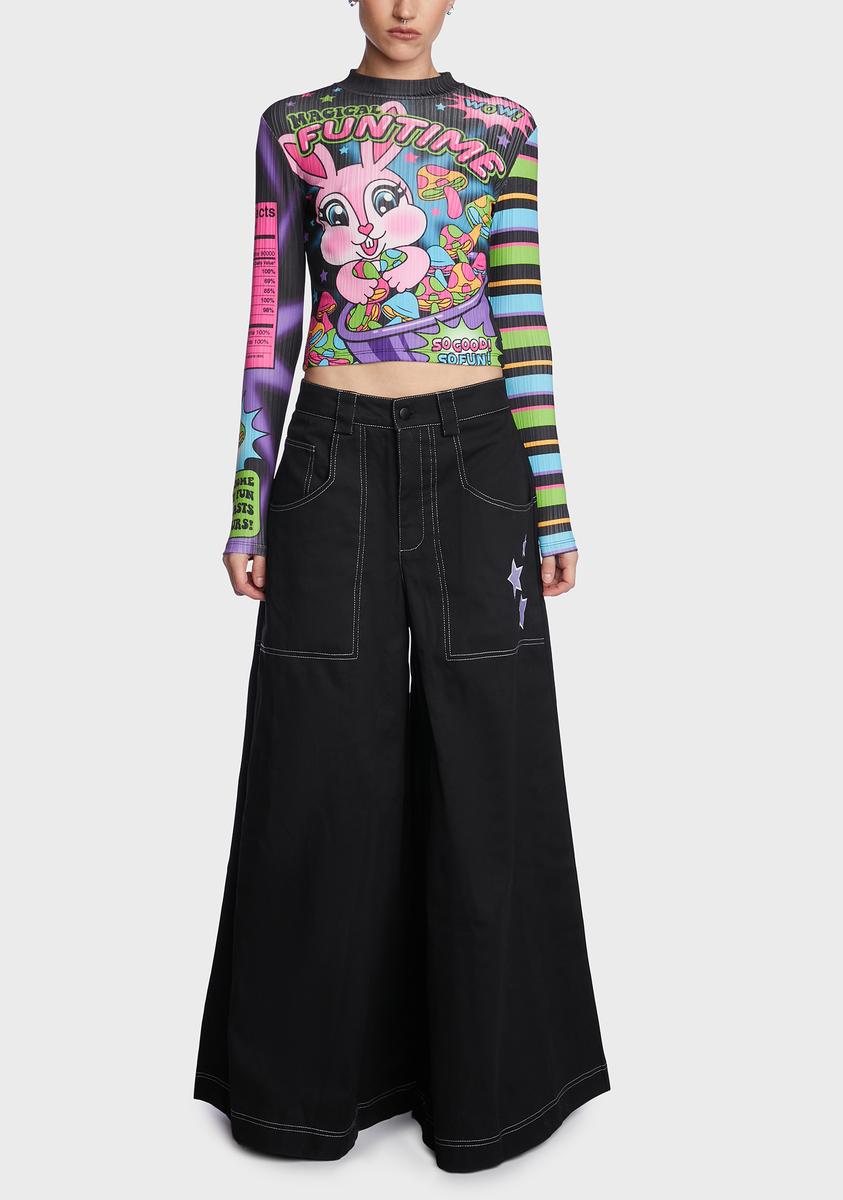 Twilight As My Guide Wide Leg Pants Current Mood,New Products : American Fashion Style Bags On Sale