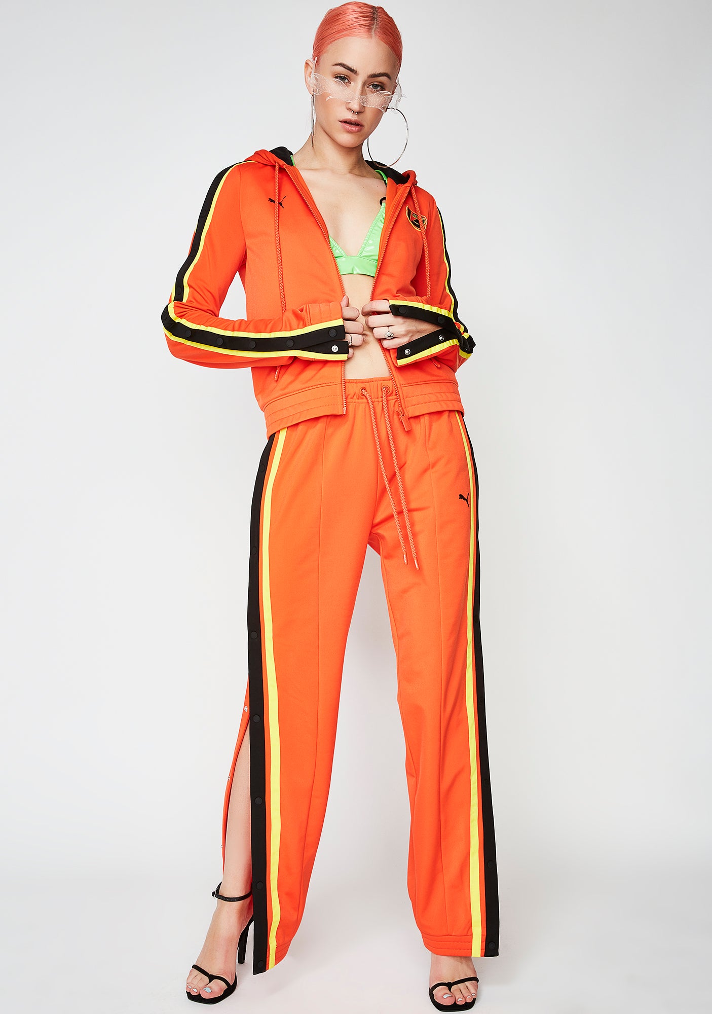 FENTY PUMA By Rihanna Fitted Tearaway Track Jacket – Dolls Kill