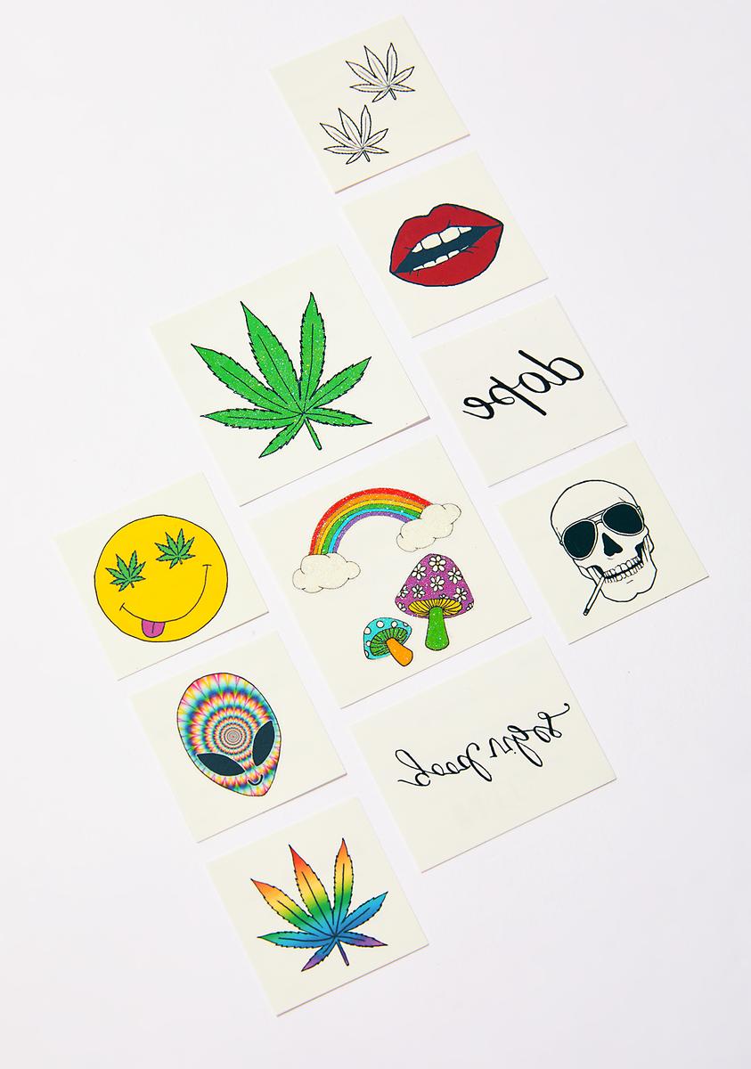 LV Temporary Tattoo Sticker (Set of 2)