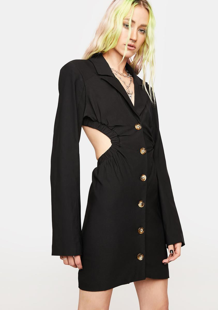 cut out back blazer dress Pink Blazer Dress with jeweled cutout back MyGirlfriend'sClosetBoutique