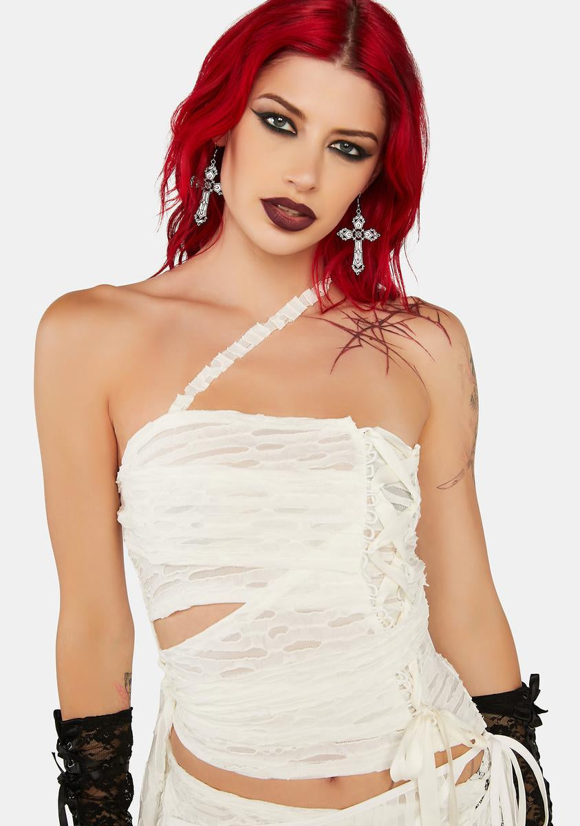 Mummy Wrap Bustier Top Dark In Love,New Products : American Fashion Style Bags On Sale