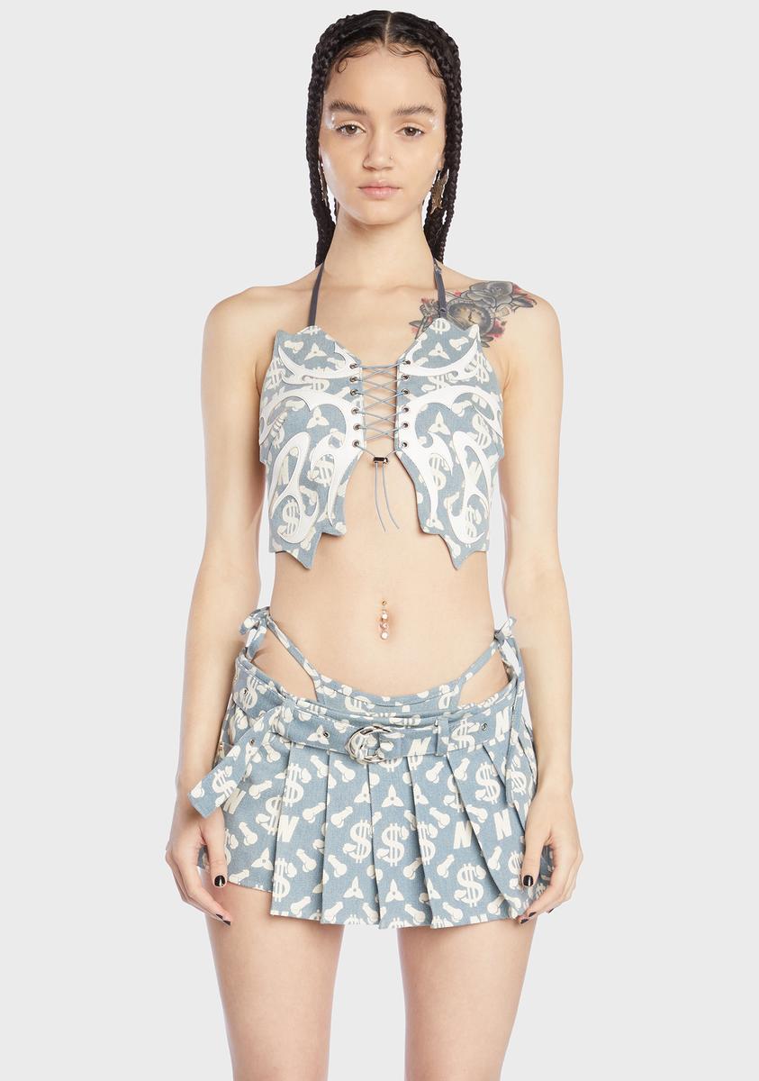 Monogram Denim Butterfly Top Namilia,New Products : American Fashion Style Bags On Sale
