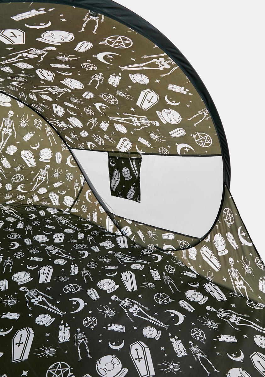 Embrace The Darkness Pop Up Canopy