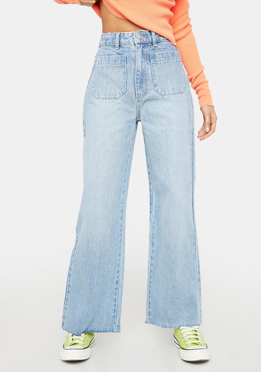 Buy Women's Sailor Wide Jeans Online