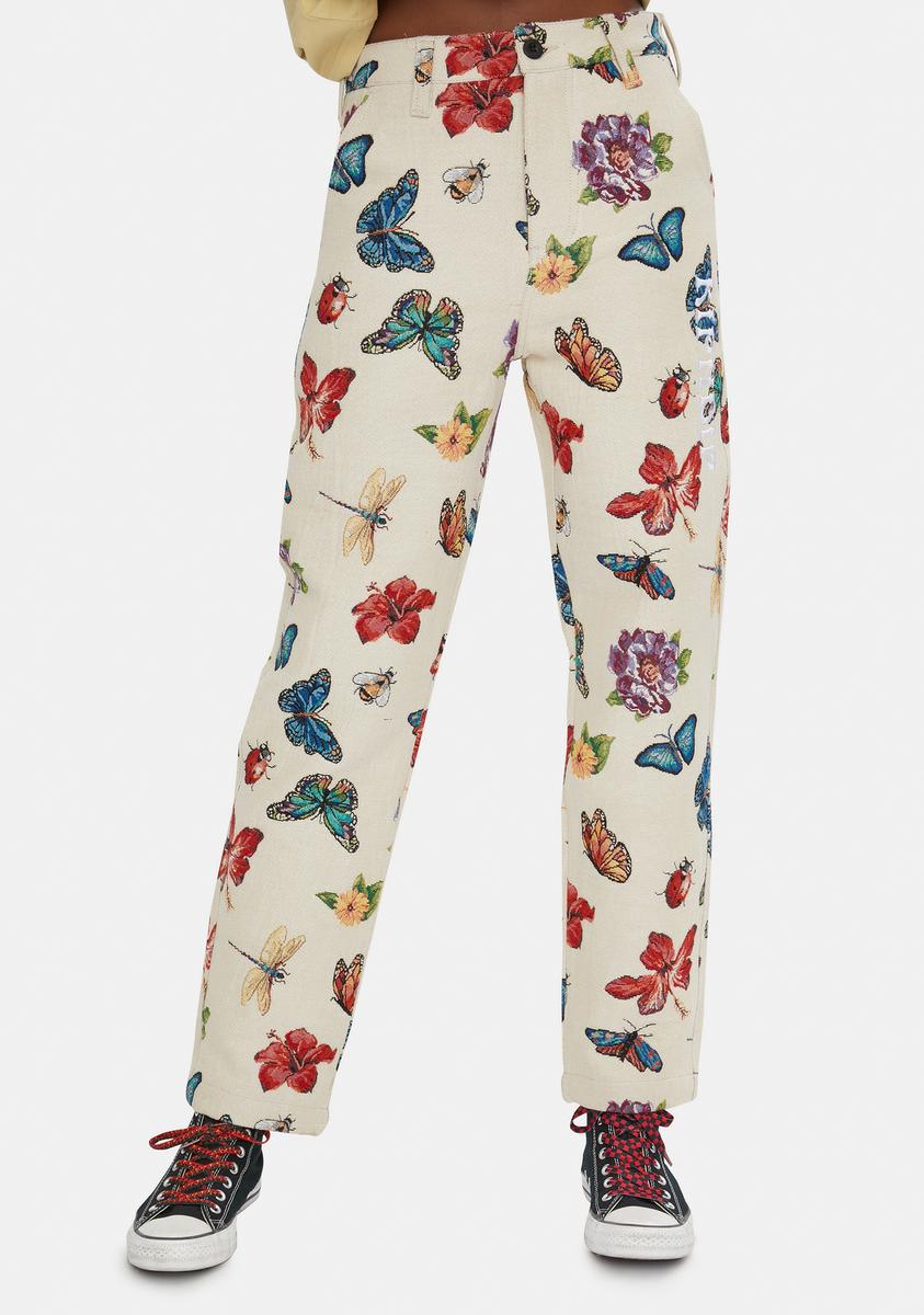 Monarch Printed Pants RIPNDIP,Specials : American Fashion Style Bags On Sale