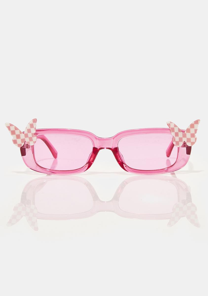 Hot Pink Cat Eye Doll Sunglasses, Hobby Lobby