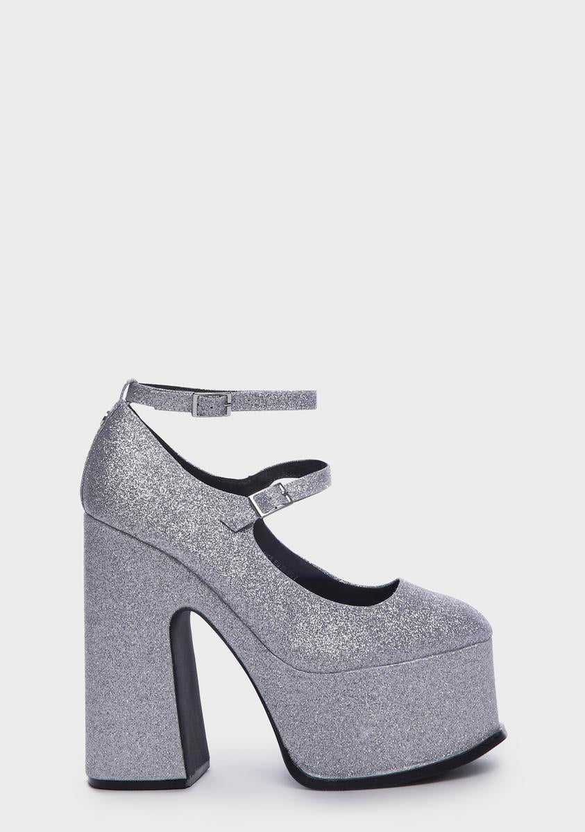 Glitter Natelle Platform Mary Janes Shellys London,New Products : American Fashion Style Bags On Sale Glitter Natelle Platform Mary Janes Shellys London,New Products : American Fashion Style Bags On Sale